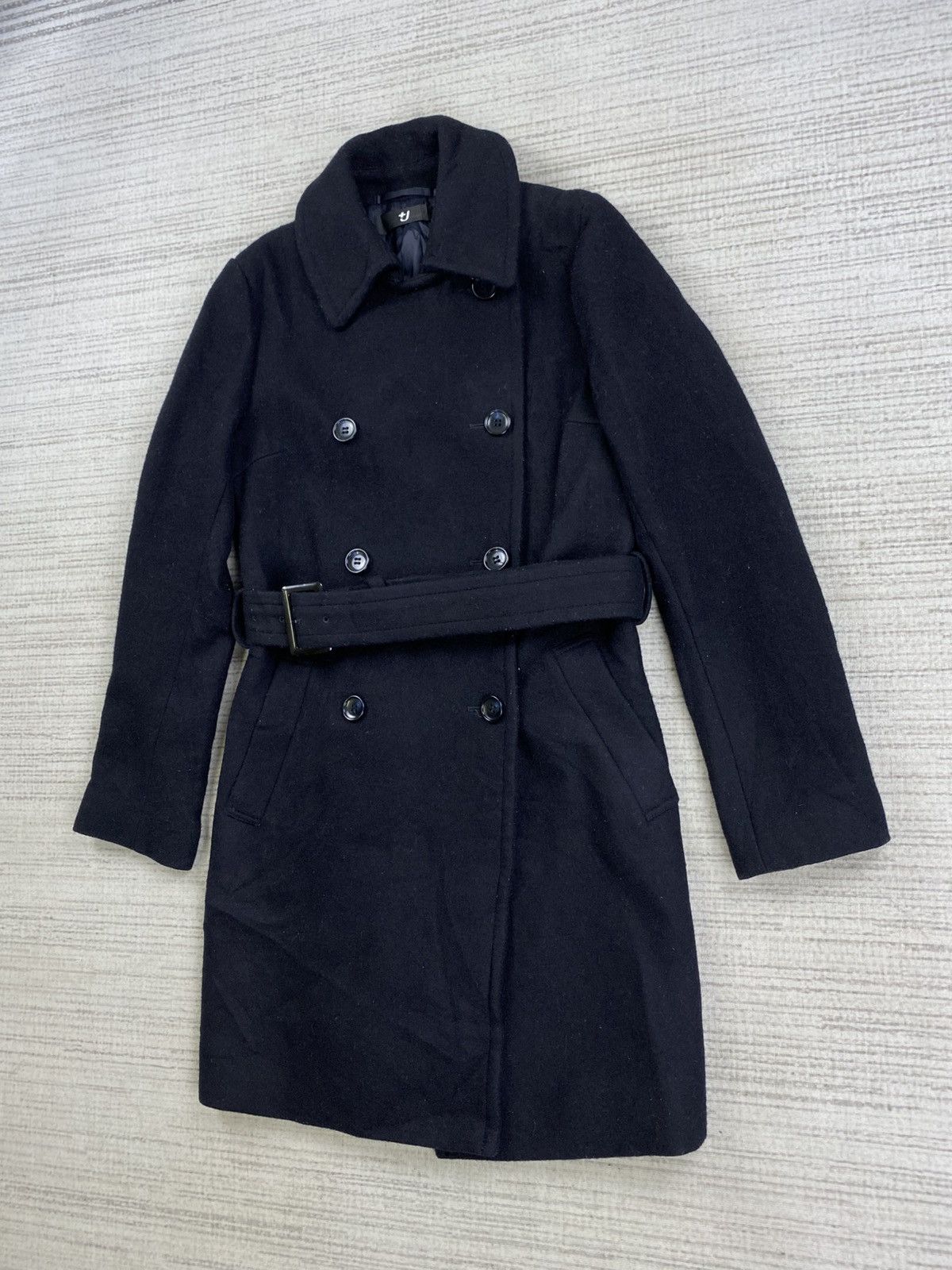 Jil Sander × Uniqlo Vintage Jil Sander X Uniqlo Belted Long Coat jacket Size M / US 6-8 / IT 42-44 - 4 Thumbnail