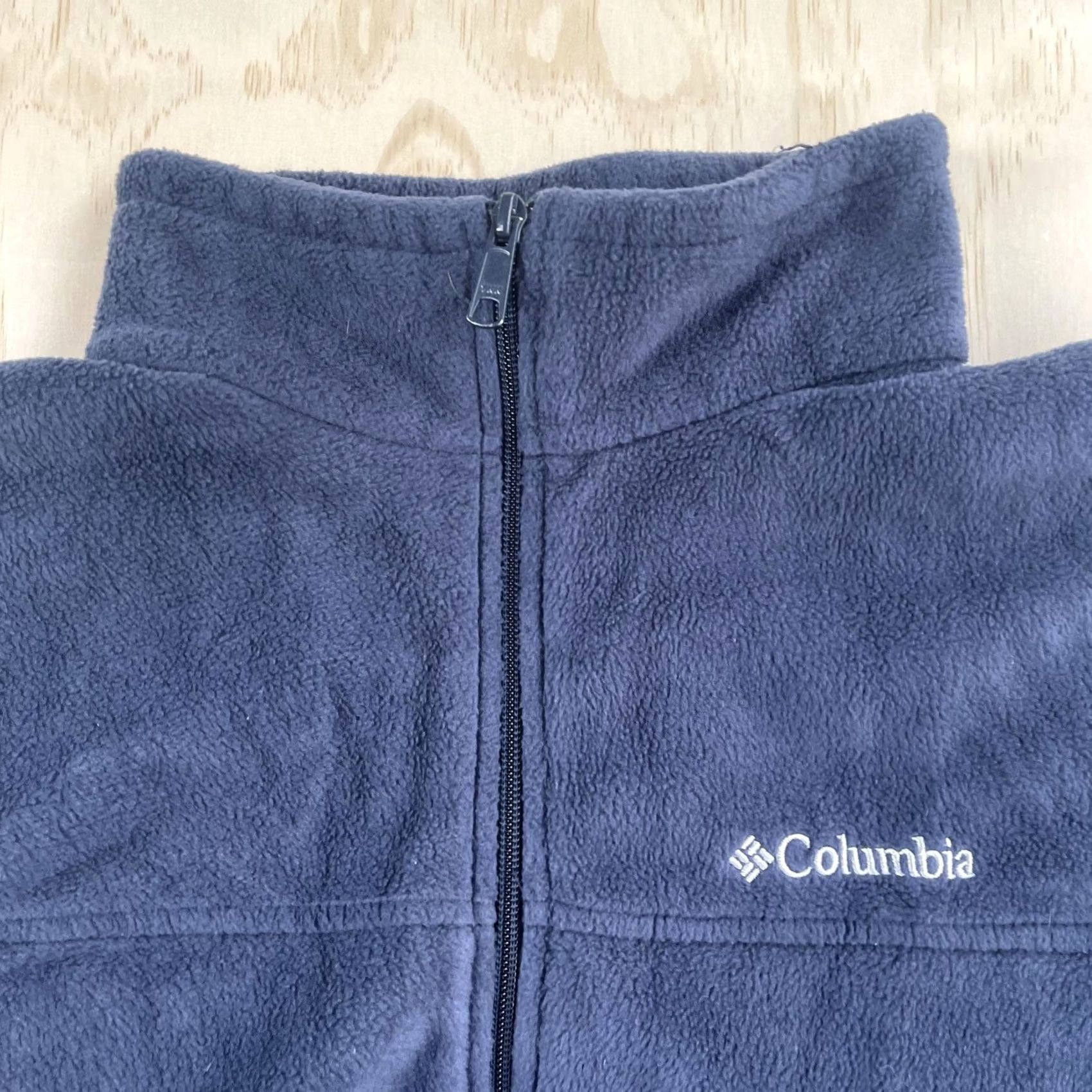 Vintage Columbia Vest Mens XL Blue Fleece Full Zip Pockets Casual Outdoor Warm Jacket/Coat Length Mid-Length Standing Collar Zipper Pocket Size US XL / EU 56 / 4 - 3 Thumbnail