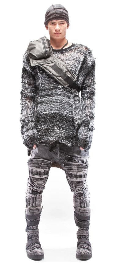 Demobaza Demobaza Pullover Life Code Sweater Size US L / EU 52-54 / 3 - 4 Thumbnail