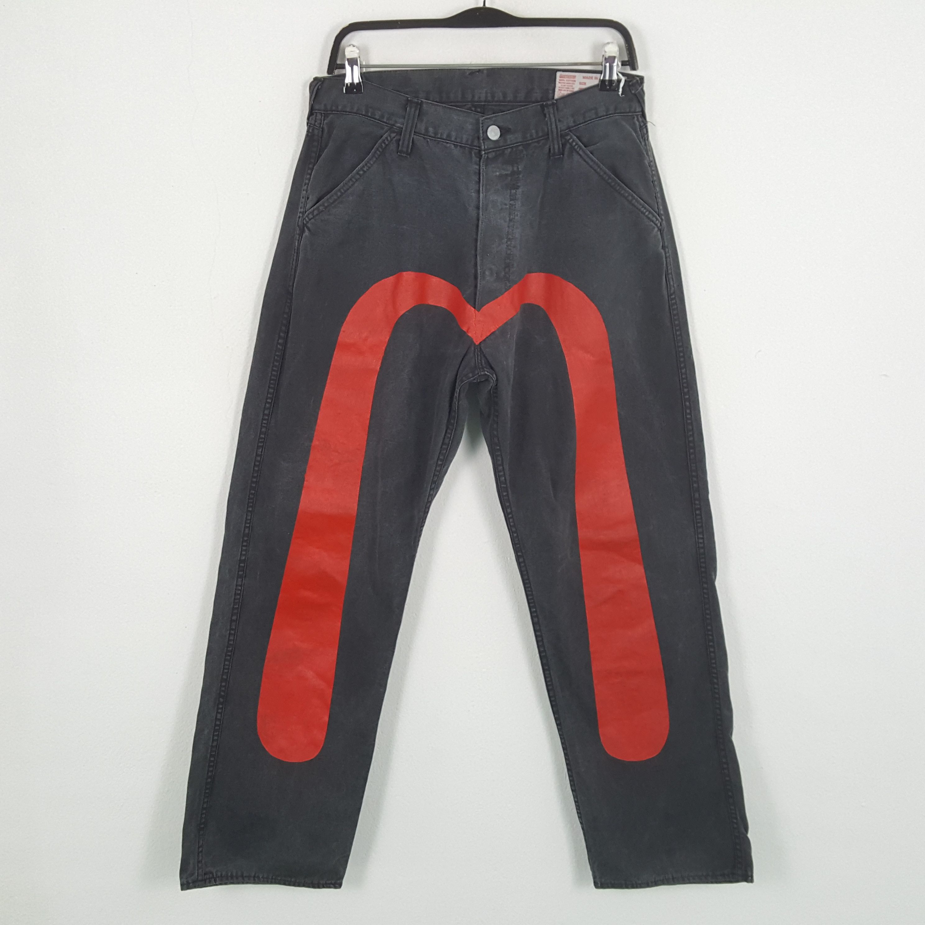 Evisu EVISU Japanese Brand Streetwear Custom Daicock Jeans dp1 Size US 30 / EU 46 - 1 Thumbnail