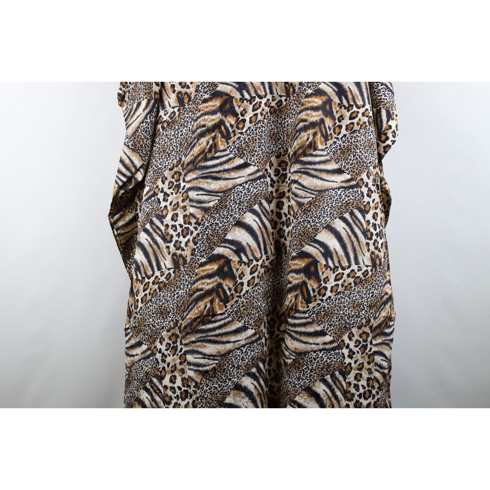 Vintage Deadstock Vintage 90s Streetwear Leopard Sleep Night Gown Size ONE SIZE - 3 Thumbnail