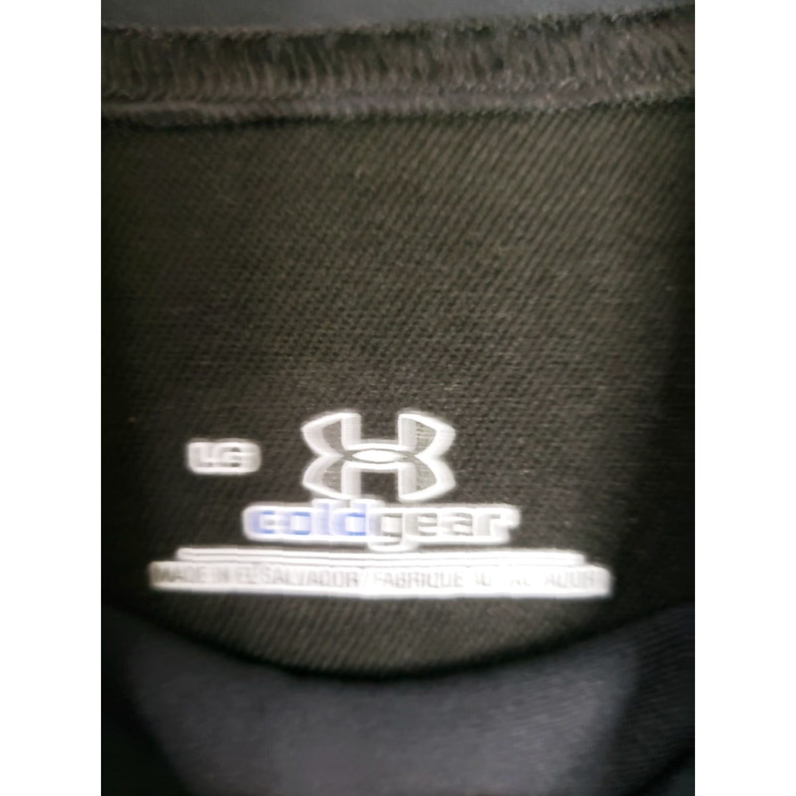 Under Armour Under Armour ColdGear Long Sleeve Mock Neck Shirt Women's L Black Pullover Athletic Running & Jogging Size L / US 10 / IT 46 - 6 Thumbnail