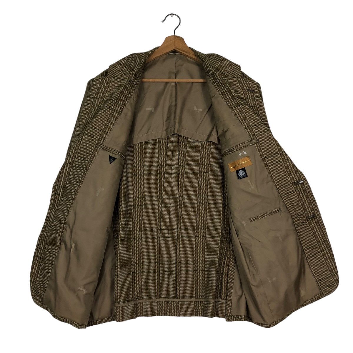 Lancel 🔥Vintage Casual Coats Double Breasts Lancel Paris Tartan Size US M / EU 48-50 / 2 - 13 Thumbnail