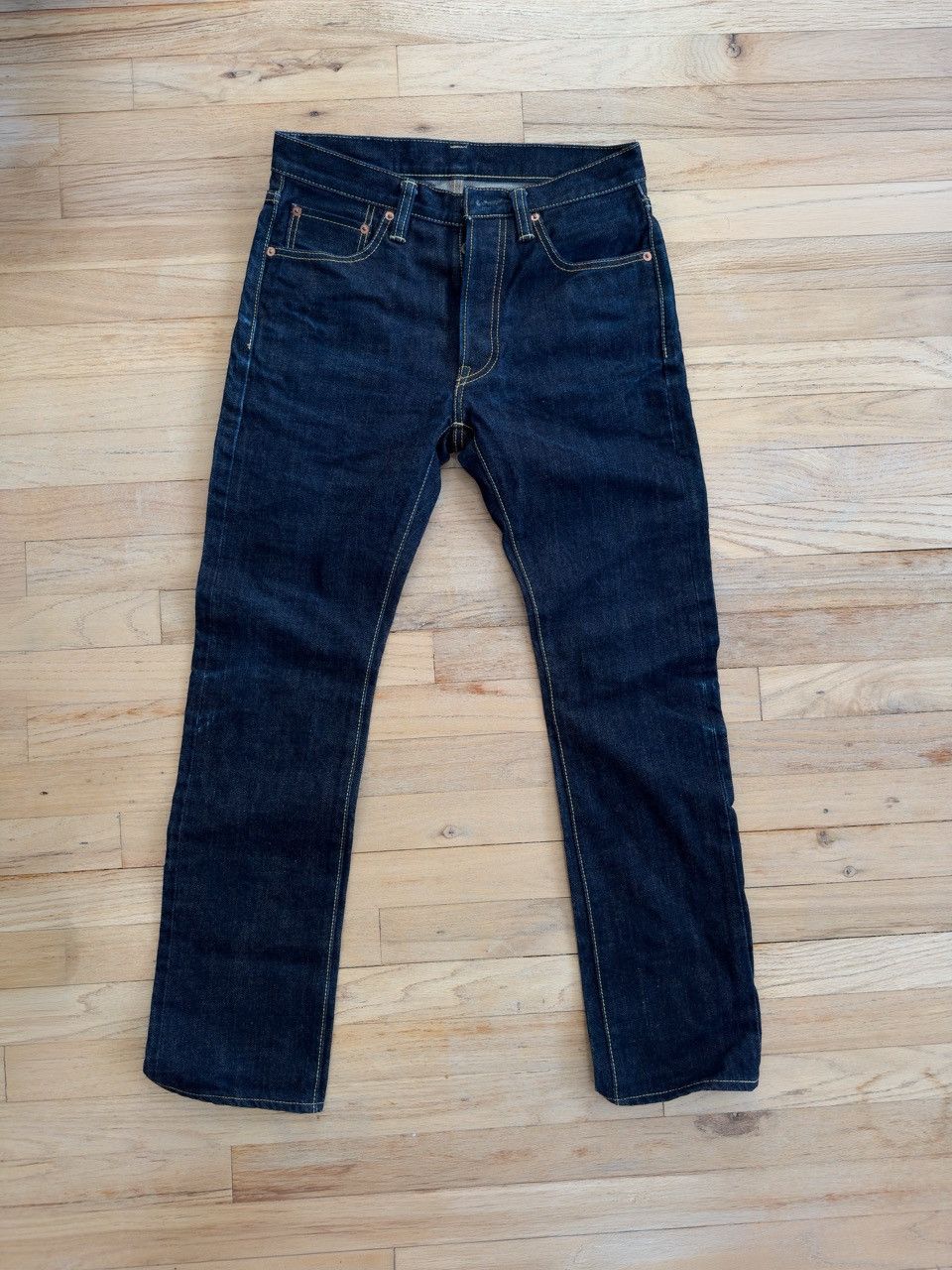 Iron Heart Iron Heart IH-555N 17oz Selvedge Denim Size US 30 / EU 46 - 1 Thumbnail