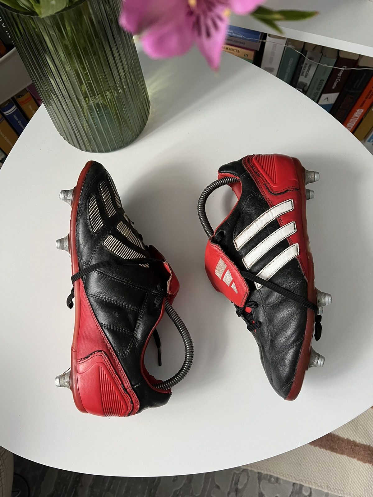 Adidas Adidas predator 2002 vintage boots shoes leather Size US 6.5 / EU 39-40 - 4 Thumbnail