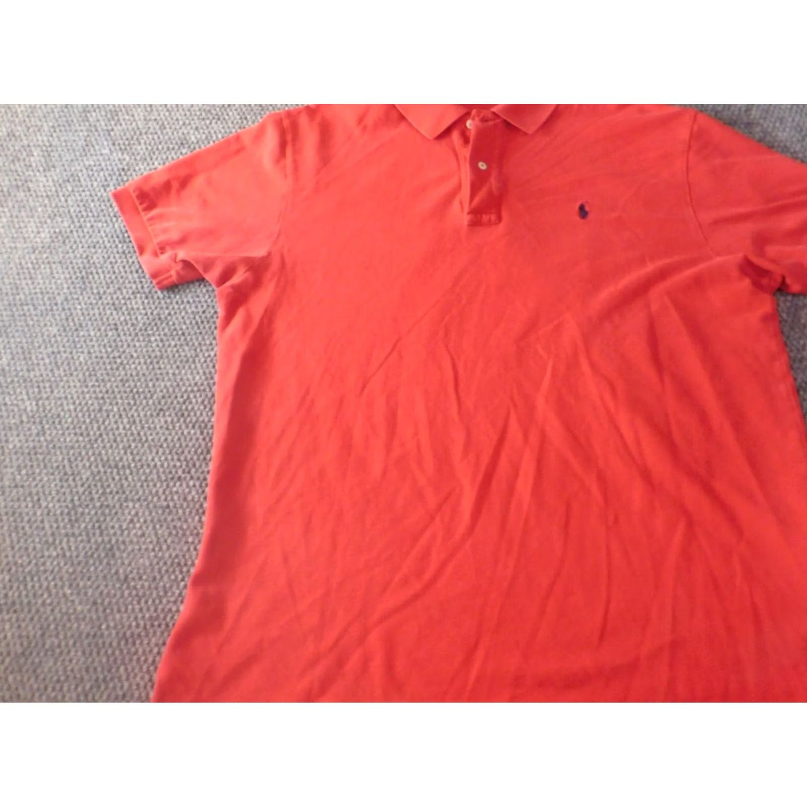 Polo Ralph Lauren Polo Ralph Lauren Polo Shirt Mens XL Red Logo Classic Pony Casual Size US XL / EU 56 / 4 - 3 Thumbnail