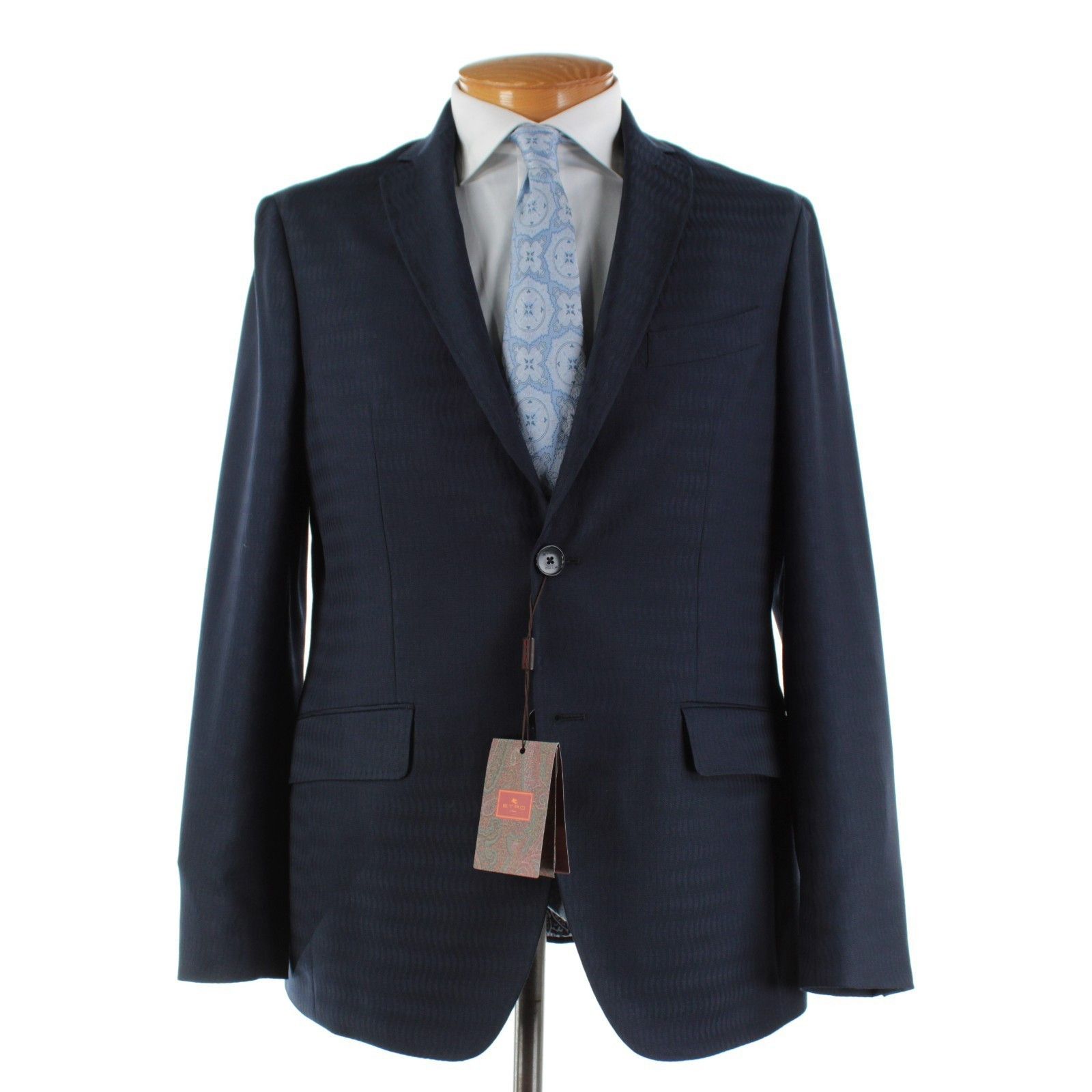 Etro ETRO Suit Size US 42 in Blue Size 42R - 1 Thumbnail