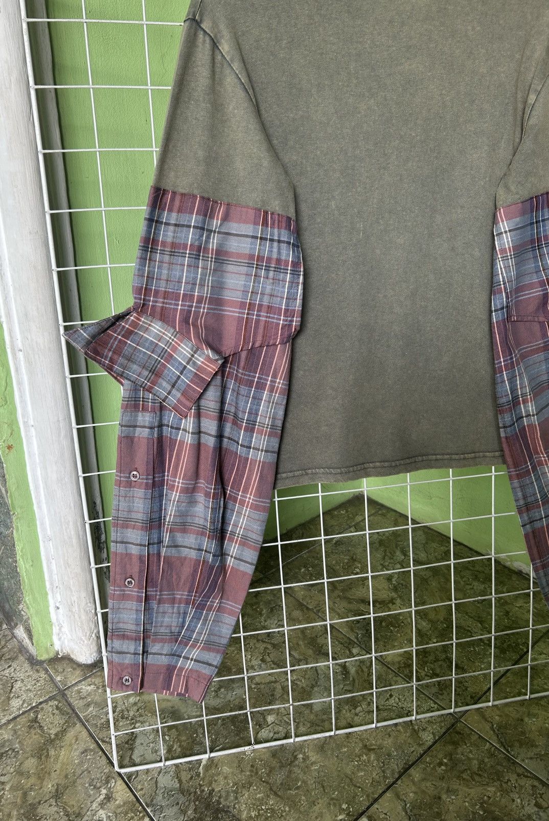 Acne Studios Acne Studios Constructed flannel sleeves Size US M / EU 48-50 / 2 - 4 Thumbnail