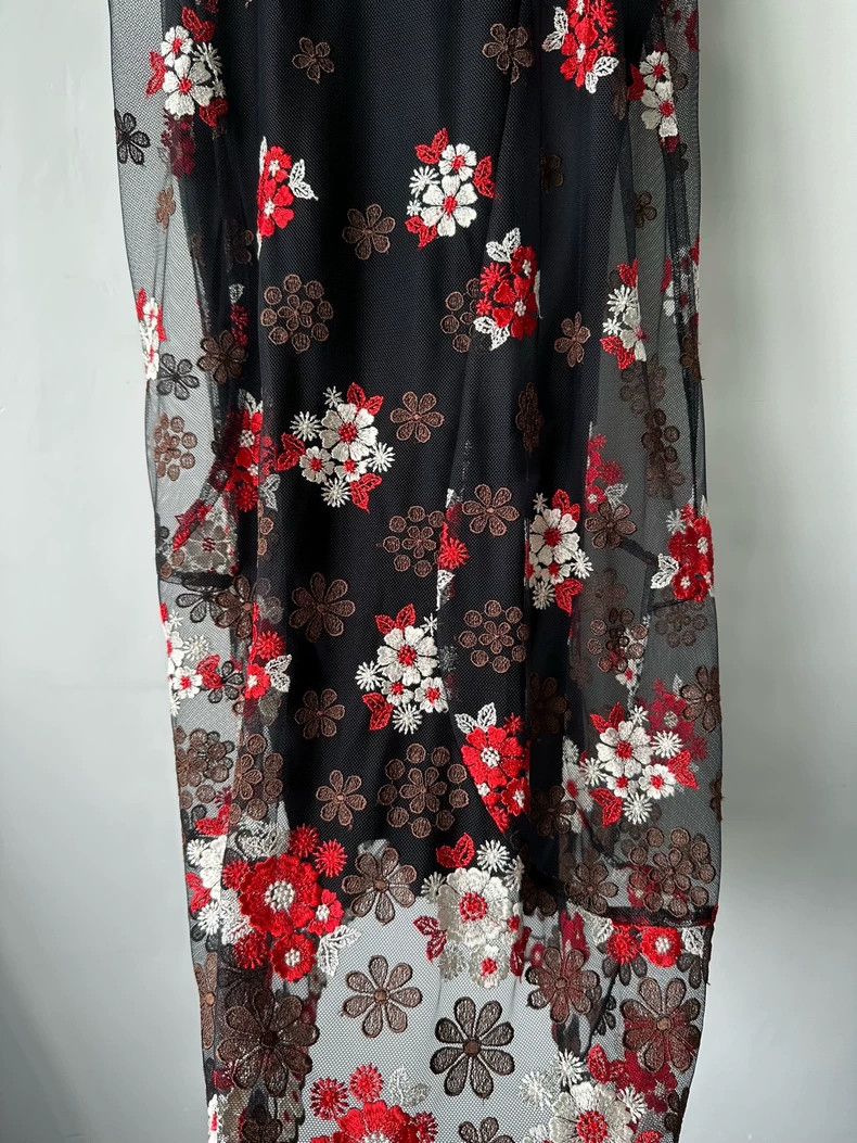 Comme des Garcons Comme Des Garcons Floral embroidered halter dress Size L / US 10 / IT 46 - 4 Thumbnail