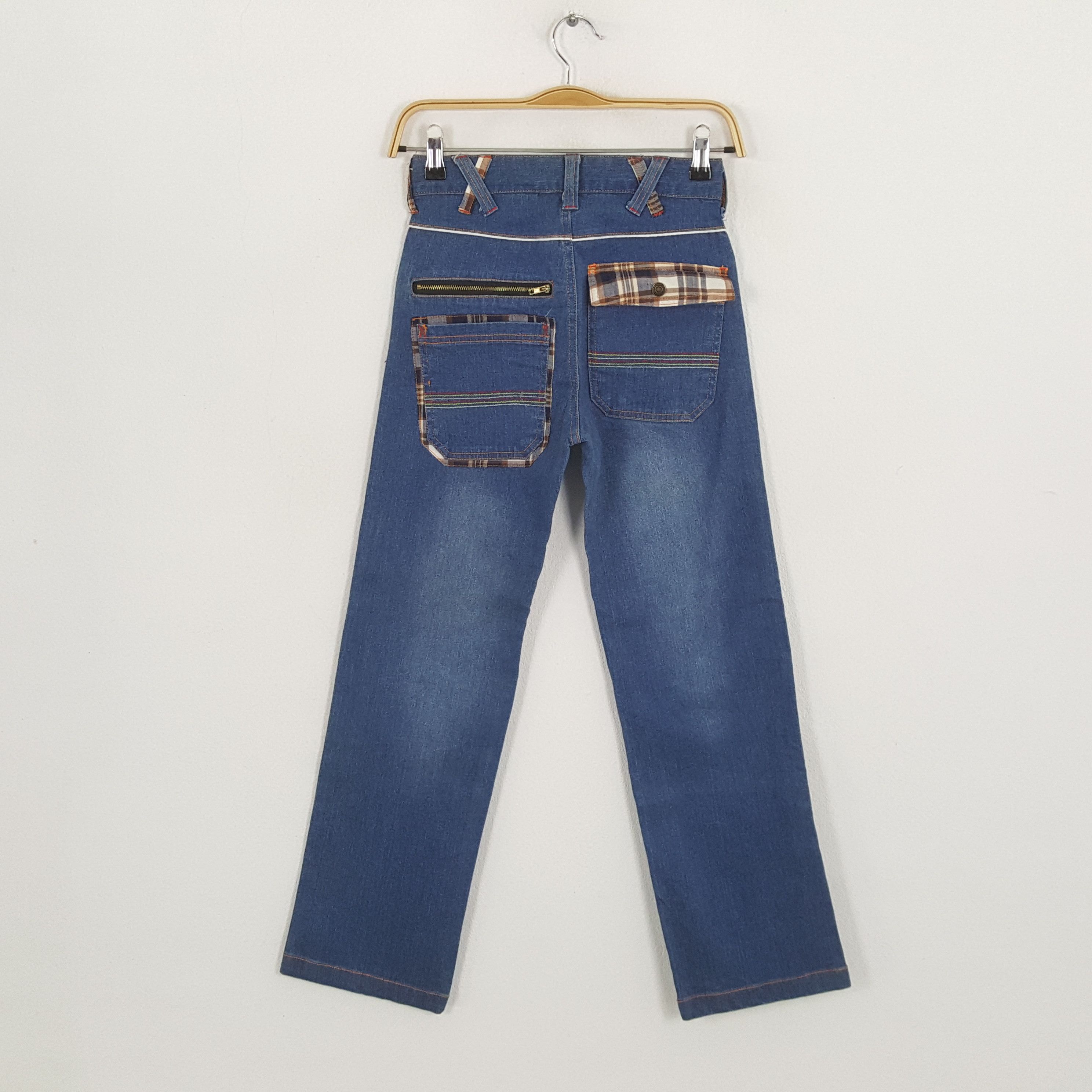 Vintage Vintage SKULLS XYZ Japanese Brand Style Jeans Size US 26 / EU 42 - 4 Thumbnail