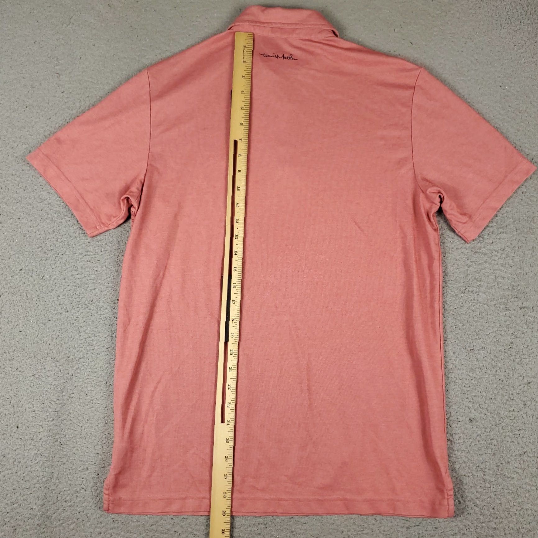 TravisMathew Travis Mathew Polo Shirt Mens Size Medium Red Golf Short Sleeve Shirt Size US M / EU 48-50 / 2 - 4 Thumbnail