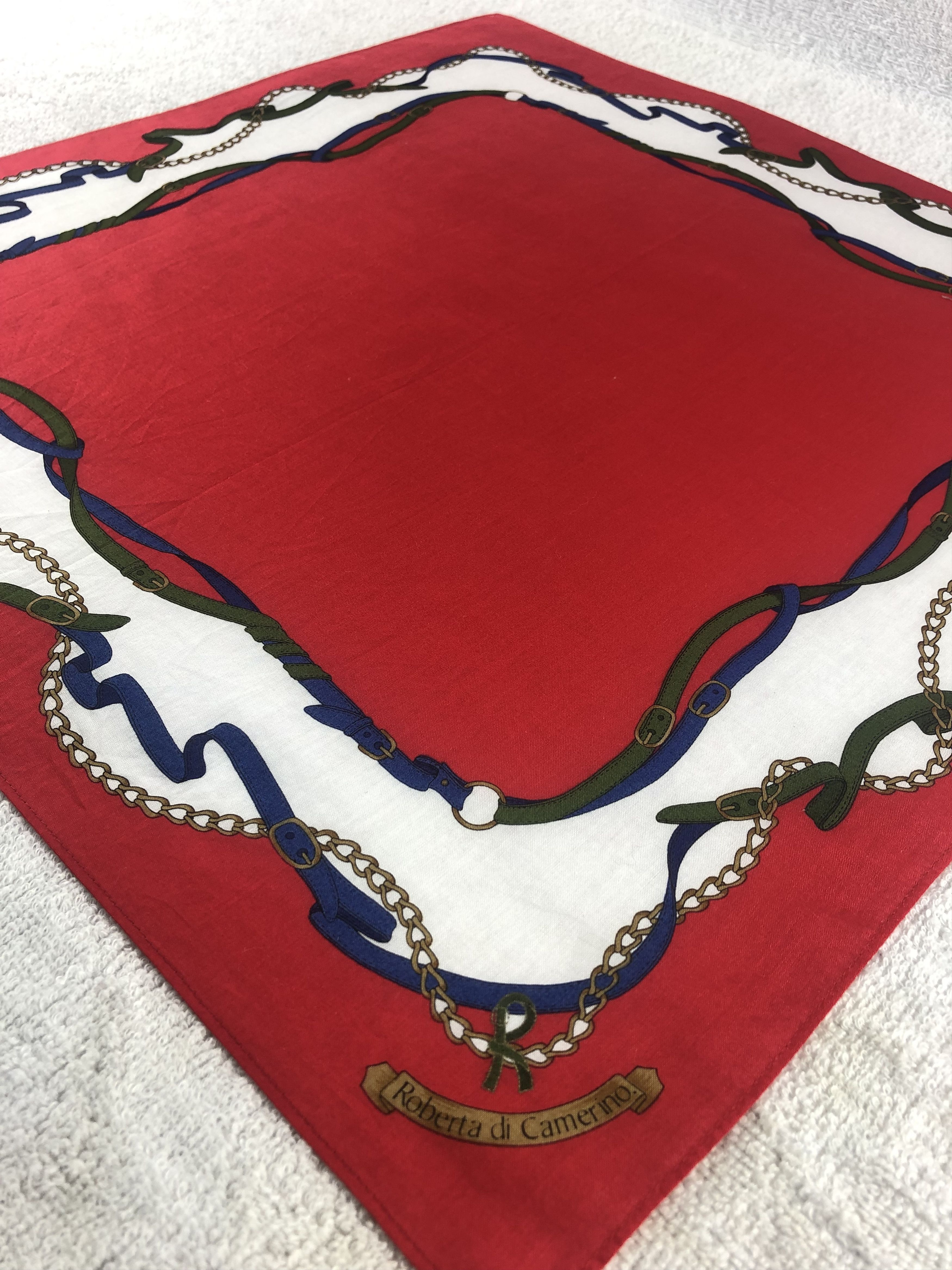 Roberta di Camerino × Vintage Roberta Di Camerino Handkerchief / Bandana / Neckerchief Size ONE SIZE - 4 Thumbnail