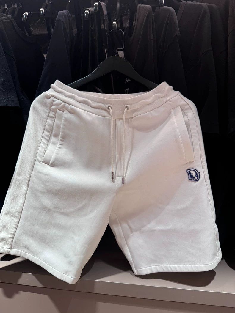 Dior Dior Men's Embroidered Logo Casual Shorts Size US 32 / EU 48 - 1 Thumbnail