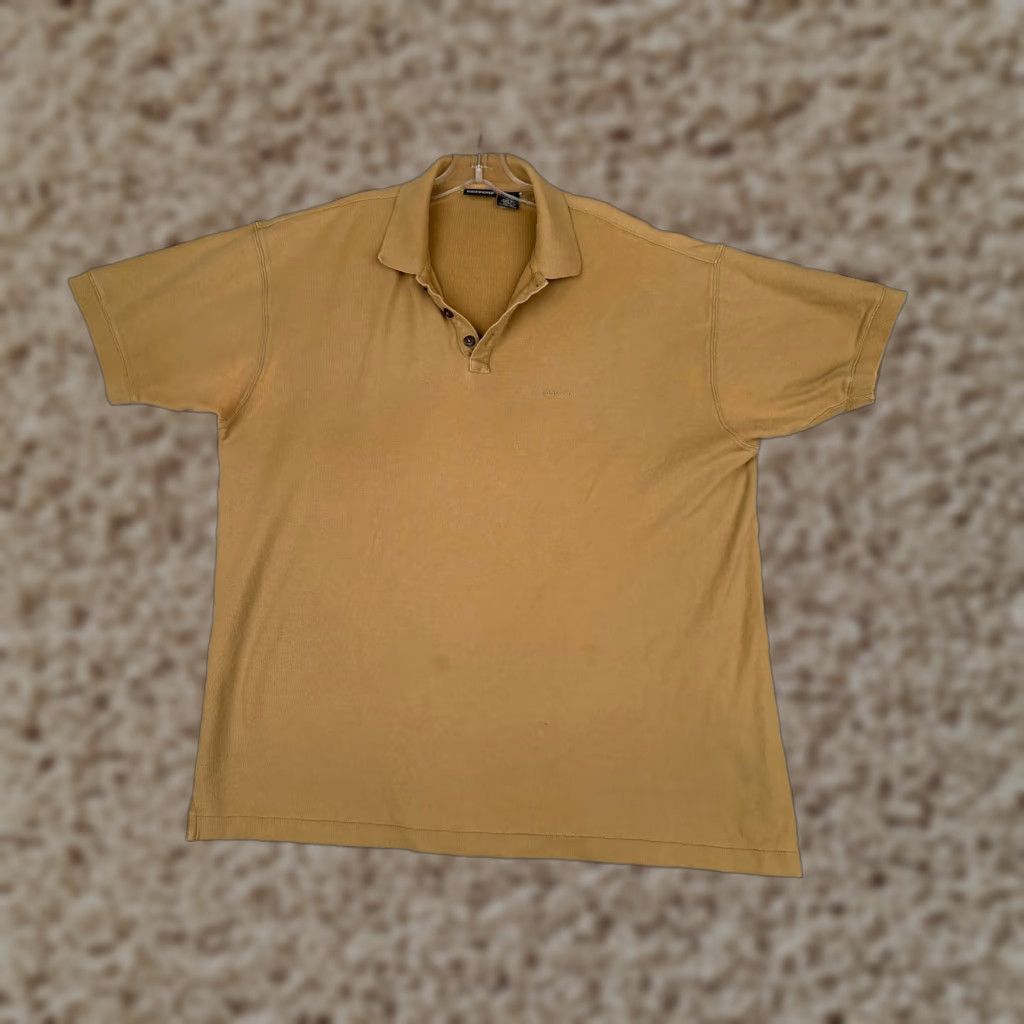 Patagonia Patagonia Polo Shirt Adult XL Beige 100% Cotton Short Sleeve Slim Fit Logo Embroidered Men Shirt Polo Shirt Vintage: No Size US XL / EU 56 / 4 - 1 Thumbnail