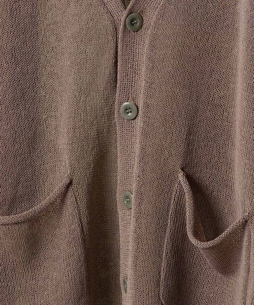 Number (N)ine Number nine PAPER YARN SEE THROUGH KNIT CARDIGAN Size US XL / EU 56 / 4 - 3 Thumbnail