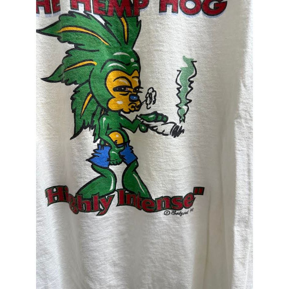 All Sport Vintage 1990s “Cronic the Hemp Hog” Parody Graphic Tee L Size US L / EU 52-54 / 3 - 2 Thumbnail