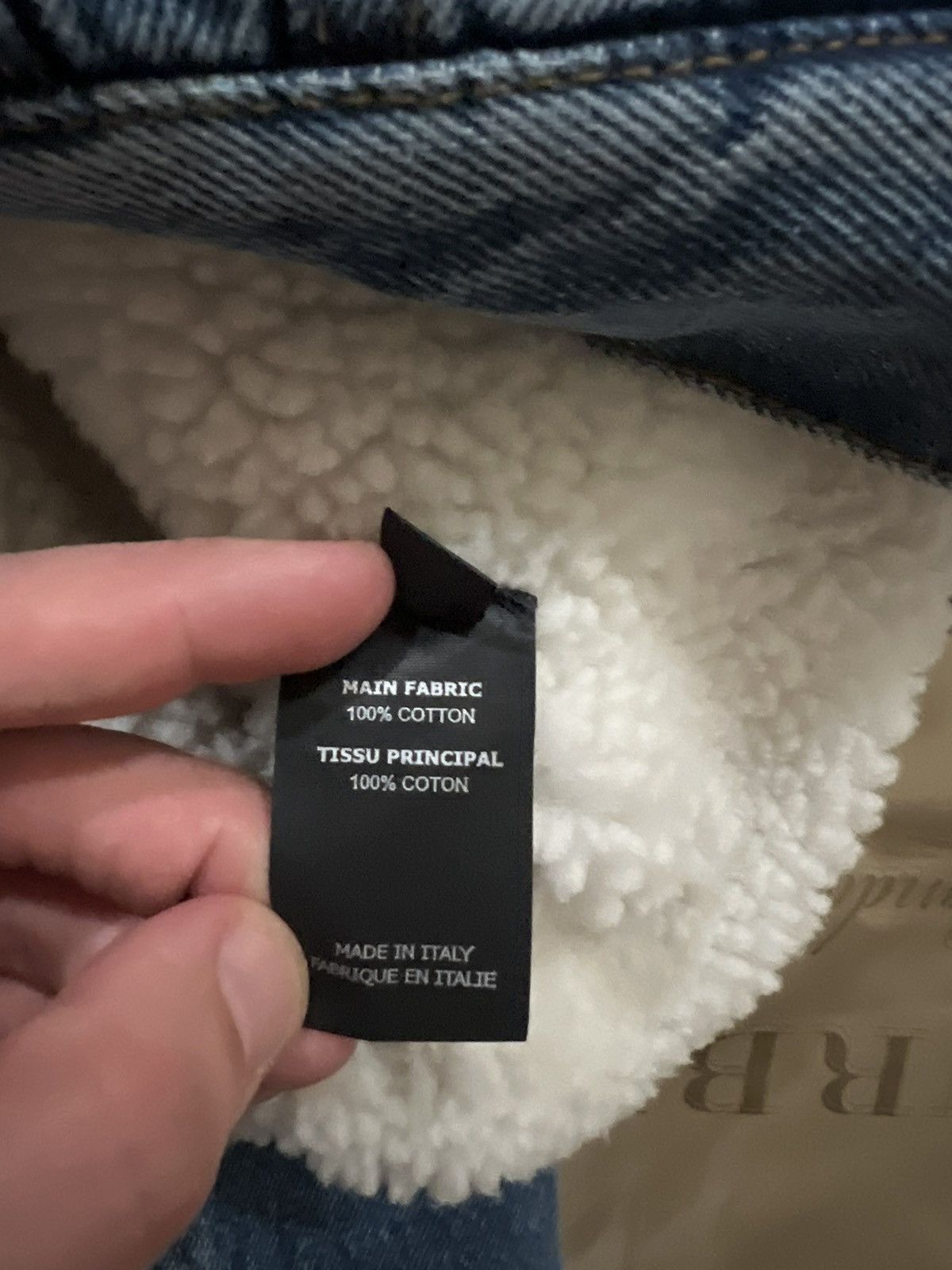 Vetements VETEMENTS shearling lined denim jacket size S $5000 Size US S / EU 44-46 / 1 - 6 Thumbnail