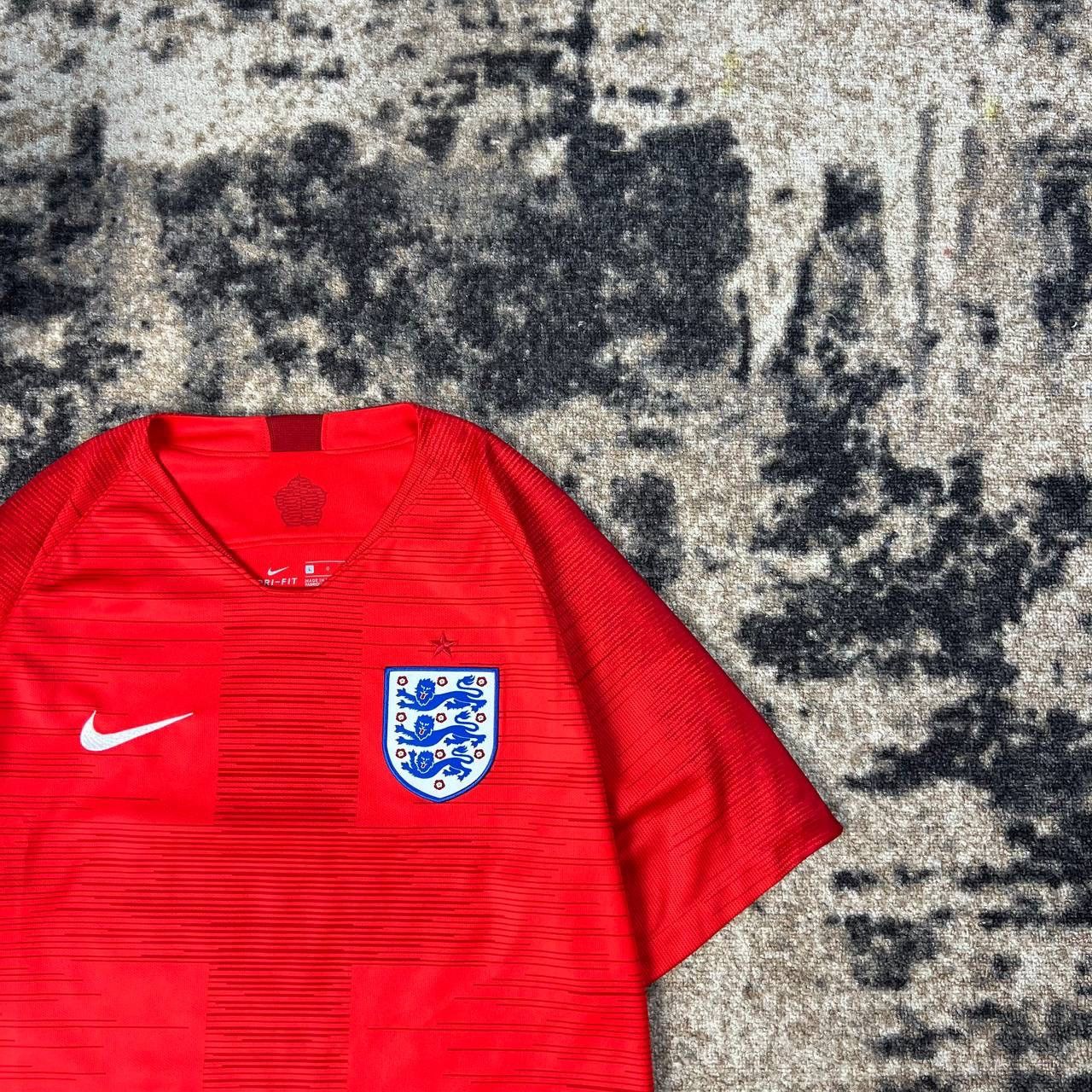 Nike Nike England Home Soccer Jersey T-Shirt Size US L / EU 52-54 / 3 - 2 Thumbnail
