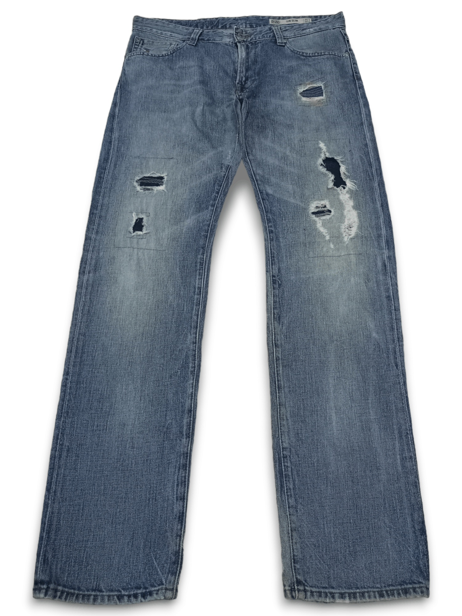 Vintage Tommy Hilfiger Slim Jeans Vintage Tommy Hilfiger Blue Wash