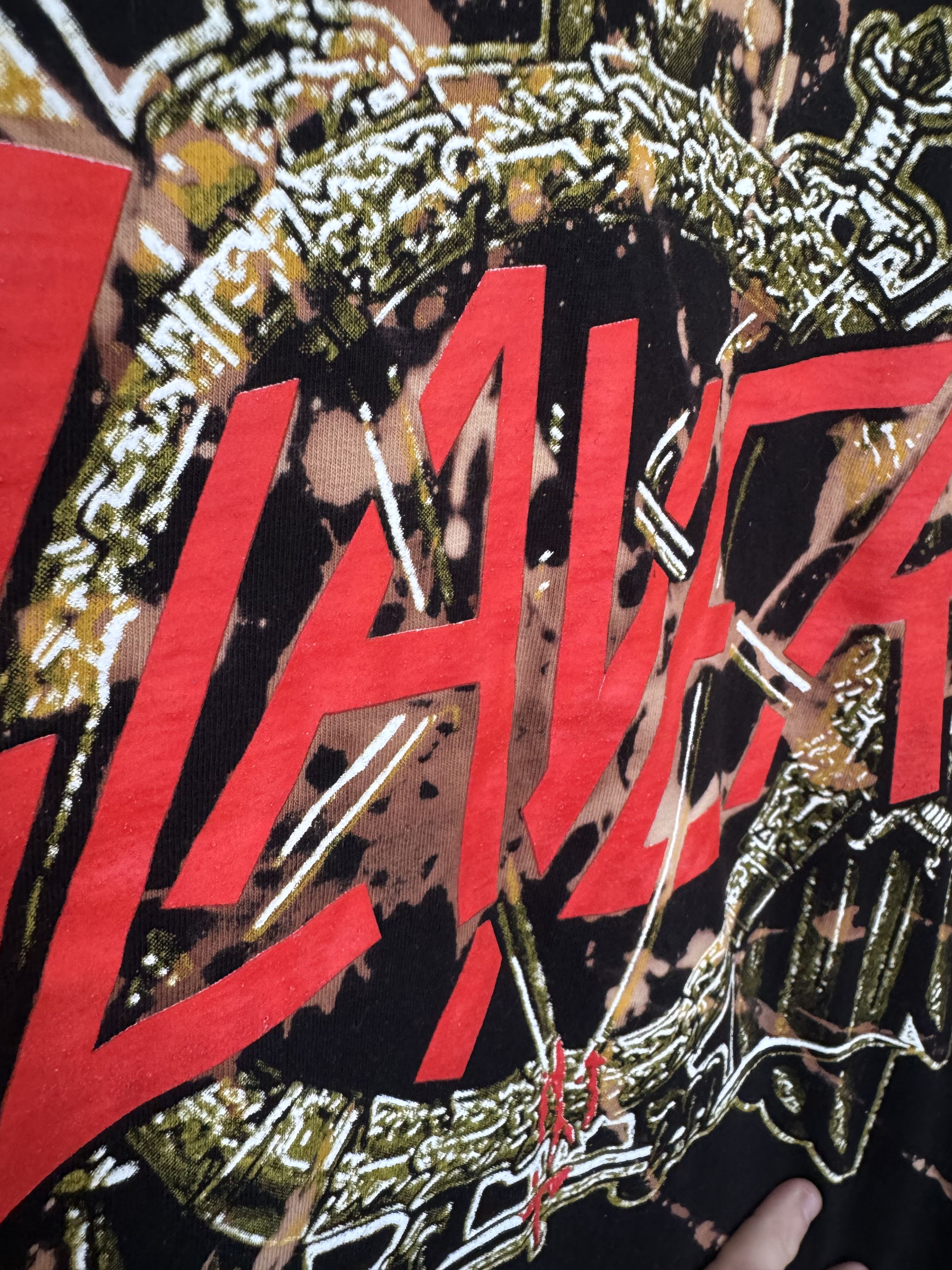 Slayer Tye Dye Band Tee Size US XL / EU 56 / 4 - 3 Thumbnail