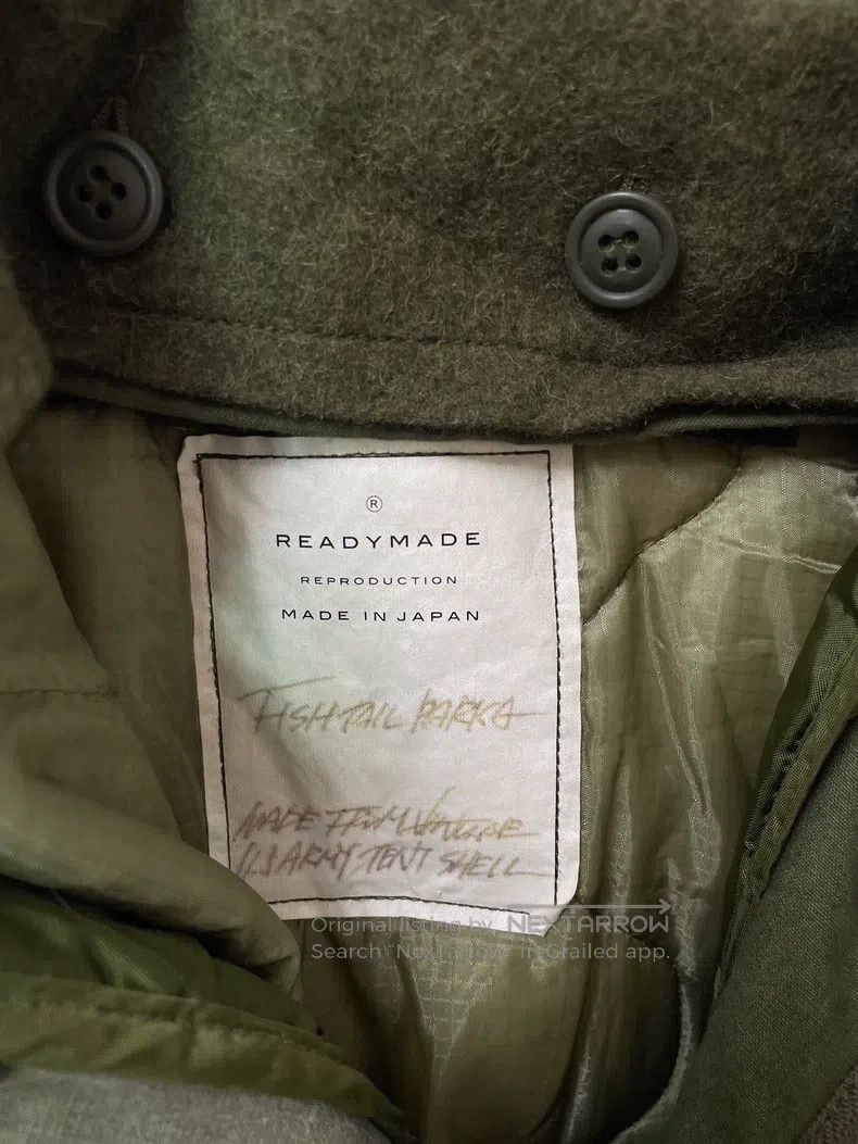 READYMADE Ready Made Long Fishtail Parka, Military Fabric, Badge, Fi Size US S / EU 44-46 / 1 - 4 Thumbnail