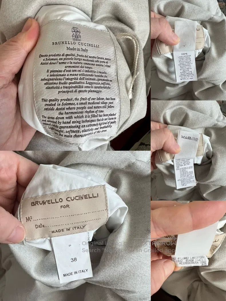 Brunello Cucinelli Brunello Cucinelli Down Double-Sided Vest Size XS / US 0-2 / IT 36-38 - 7 Thumbnail