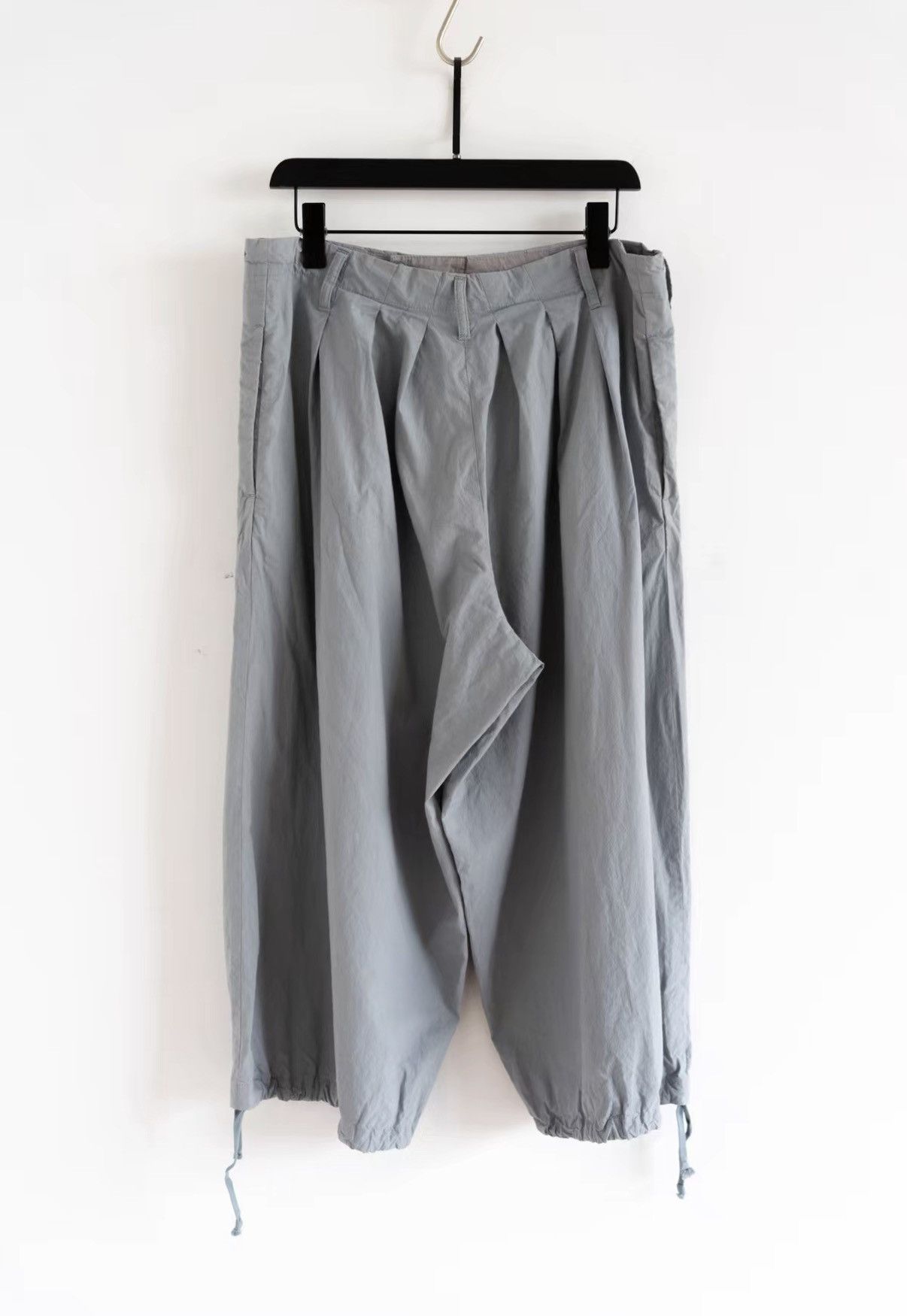 Yohji Yamamoto Yohji Yamamoto 18SS Haze Blue-Grey Balloon Pants J4 Size US 32 / EU 48 - 2 Thumbnail