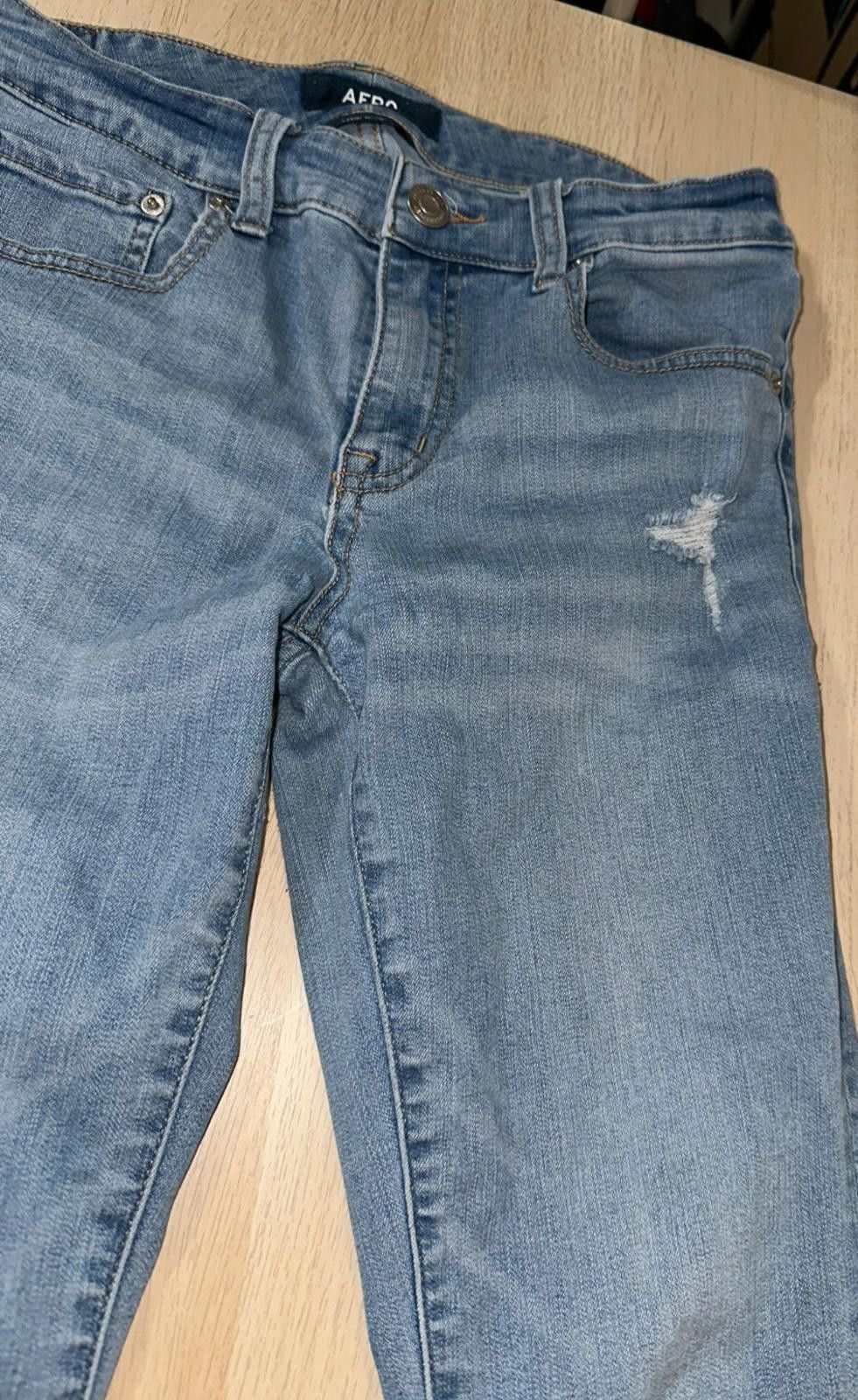 United Arrows Y2K Aéropostale Jeans – Low Rise, Size 10 Short Size 32" / US 10 / IT 46 - 4 Thumbnail