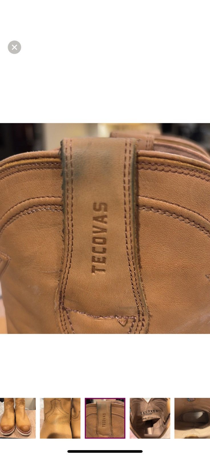 Tecovas Tecovas Knox wheat pull on roper work boot Size US 8.5 / EU 41-42 - 5 Thumbnail