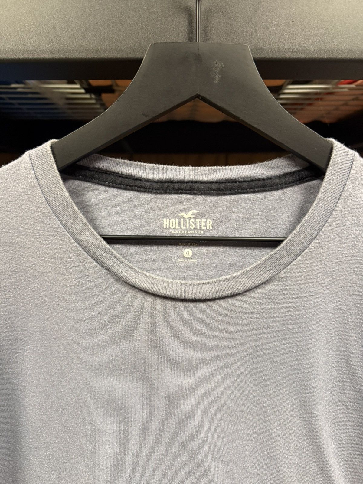 Hollister Hollister Men’s Plain Grey Tshirt XL Size US XL / EU 56 / 4 - 3 Thumbnail