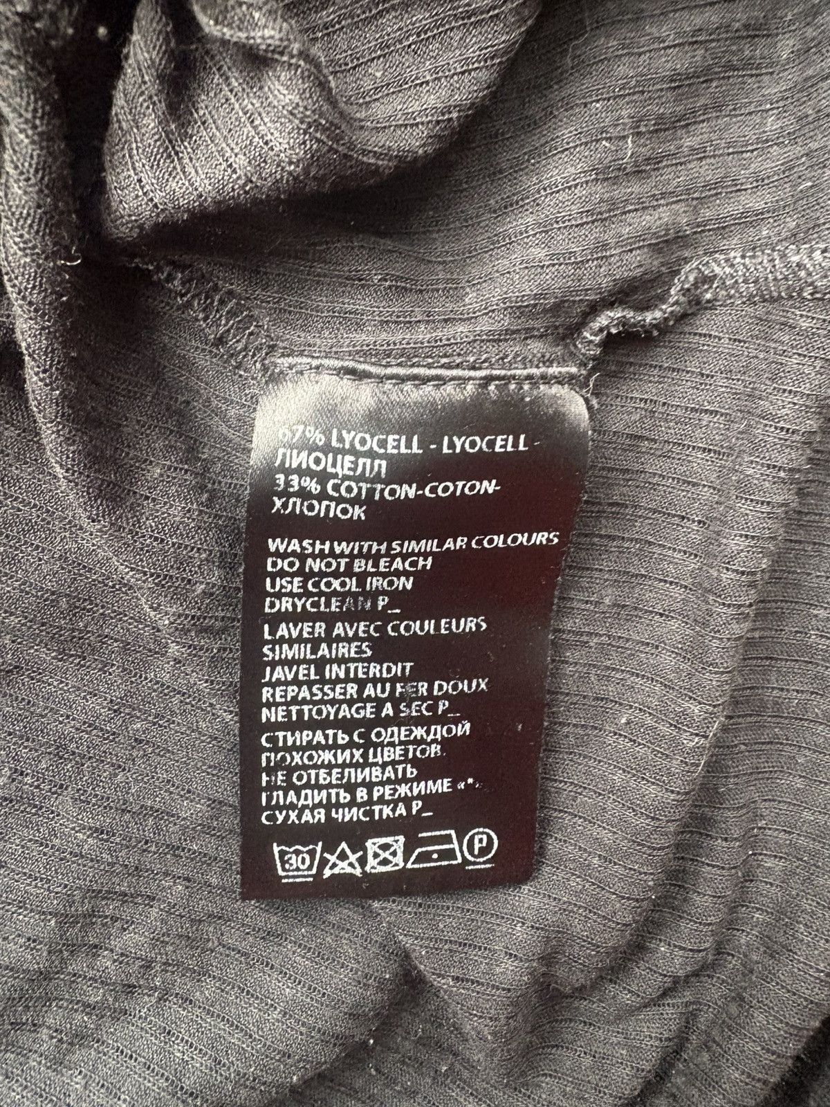 Ann Demeulemeester Ann D sheer ribbed raw hem tank Size US XXS / EU 40 - 6 Thumbnail