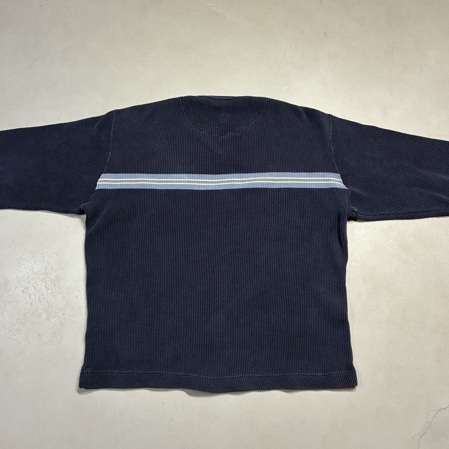 Timberland Timberland Weathergear V-Neck Waffle Knit Thermal Pullover Size US XL / EU 56 / 4 - 6 Thumbnail
