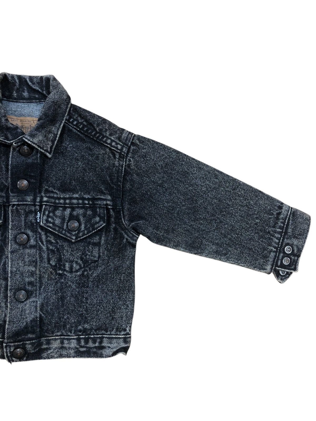Levi's Little Levis Denim Jacket For Frame Collection Size US XXS / EU 40 - 4 Thumbnail