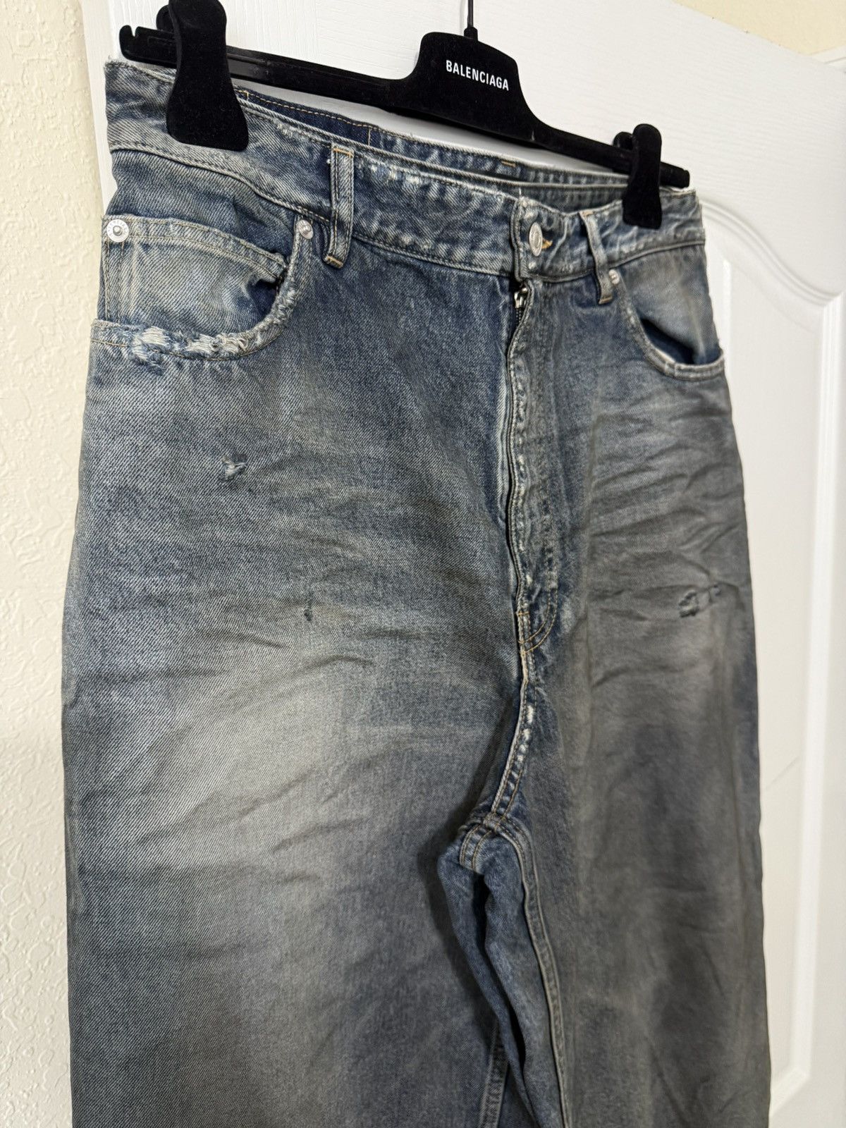 Balenciaga New Balenciaga Muddy Apron Skirt MENS RARE Size US 30 / EU 46 - 6 Thumbnail