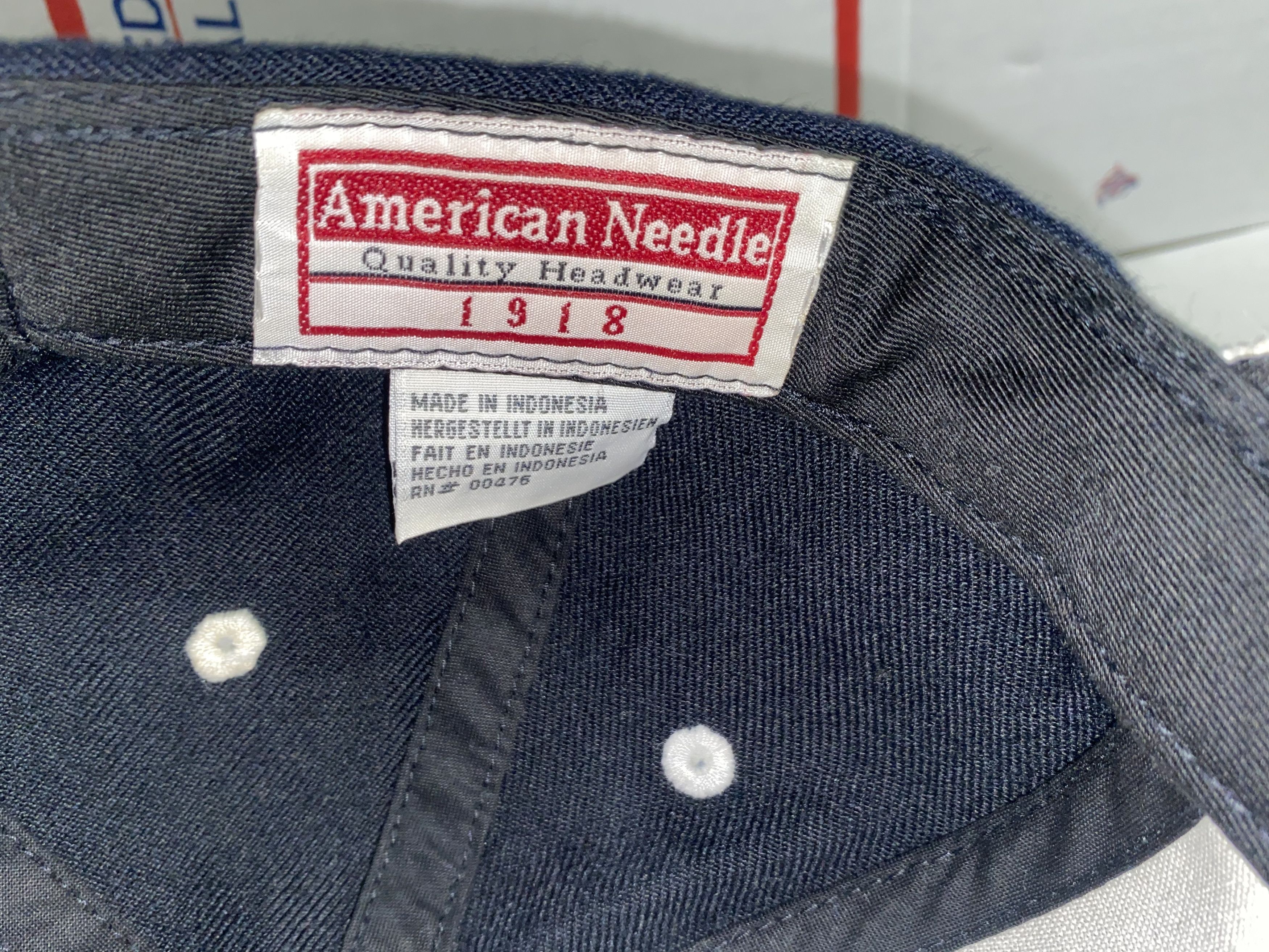 American Needle LA Los Angeles DODGERS vintage Velcro Baseball Cap MLB Hat ! Size ONE SIZE - 7 Thumbnail