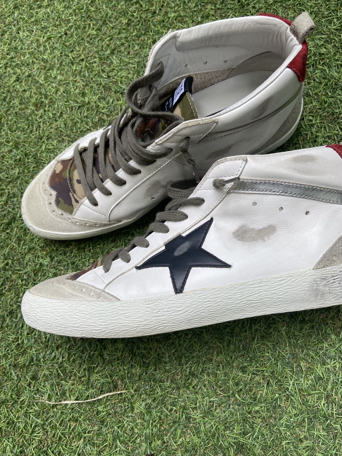 Golden Goose Mid Star Camo sneaker