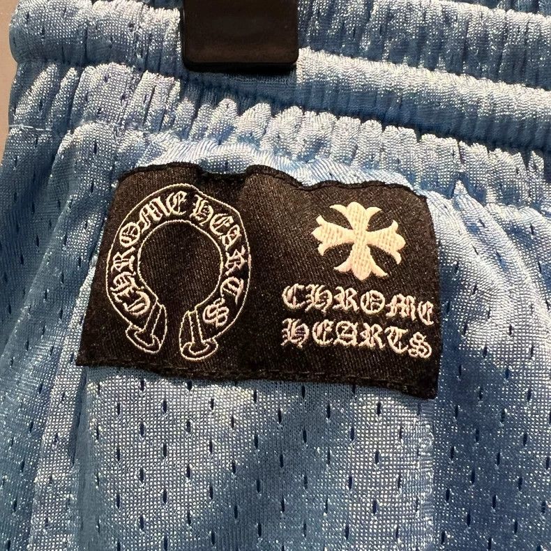 Chrome Hearts Chrome Hearts size M Blue Ice Ball Shorts Size 42" / US 20 - 3 Thumbnail
