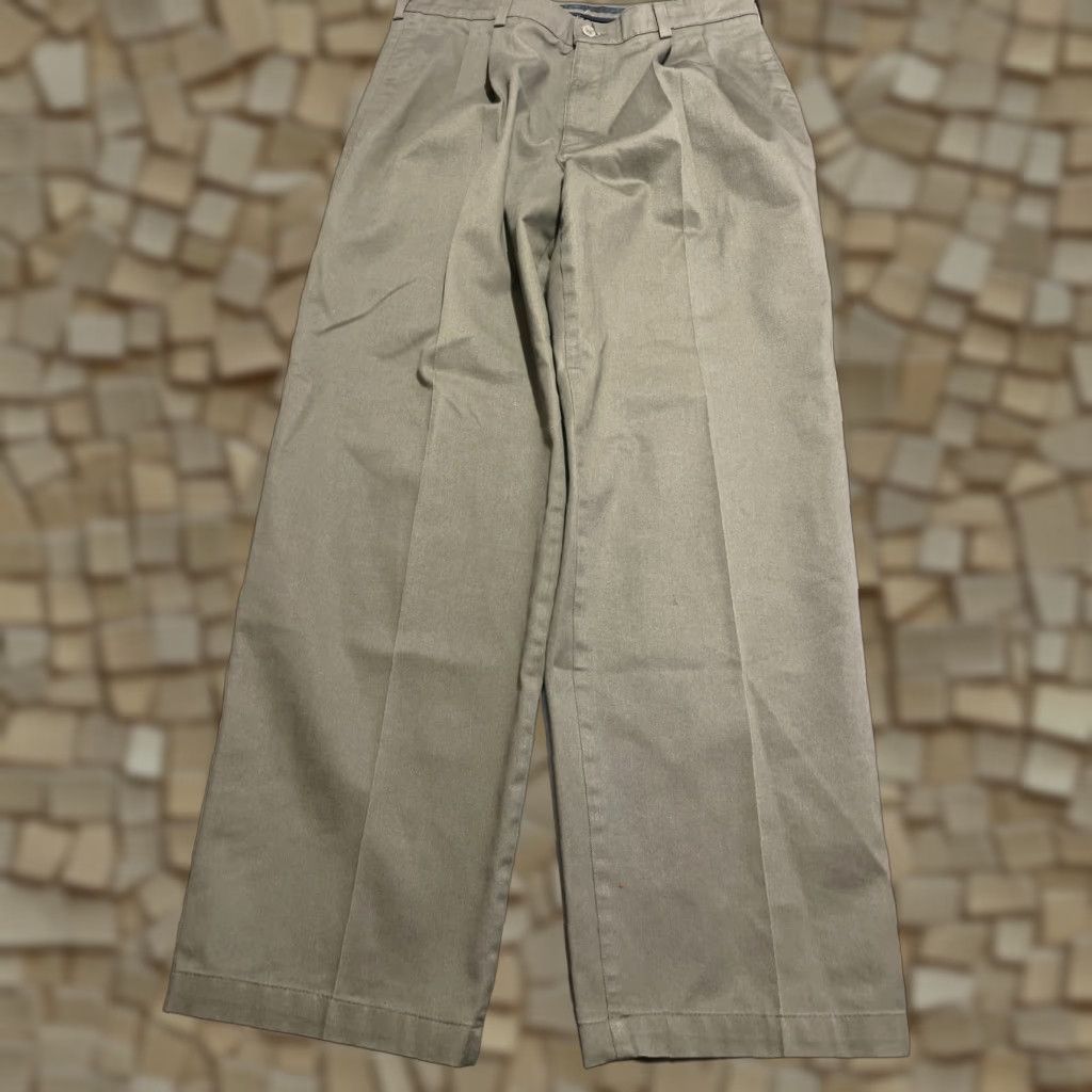 Savane SAVANE Pants Men's Dress Pants Brown 34x31 Pleated Regular Inseam 31 in Casual Vintage? (No vintage) Size US 34 / EU 50 - 1 Thumbnail