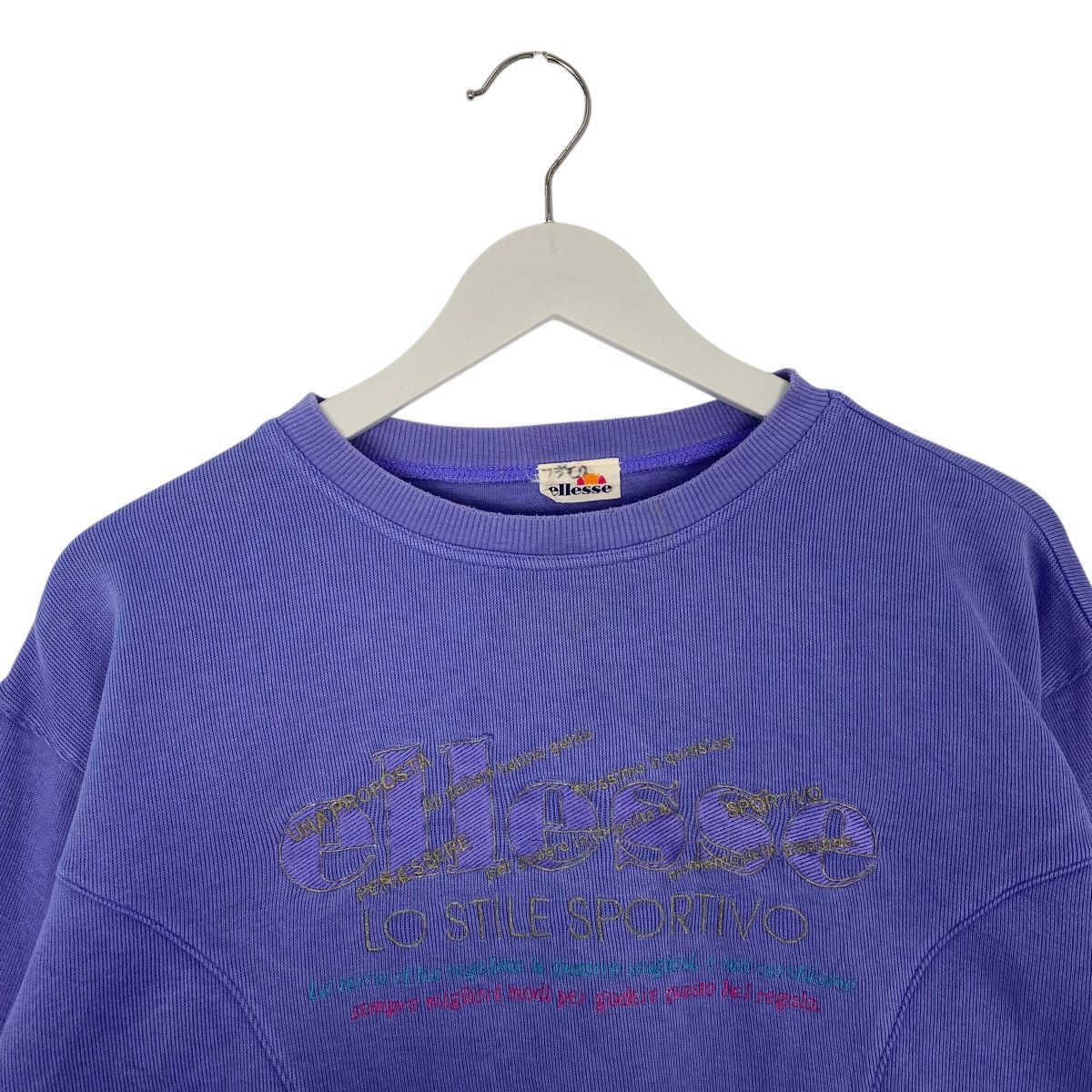 Vintage Vintage Ellesse Big Logo Crewneck Sweatshirt Blue Size S Size US S / EU 44-46 / 1 - 4 Thumbnail
