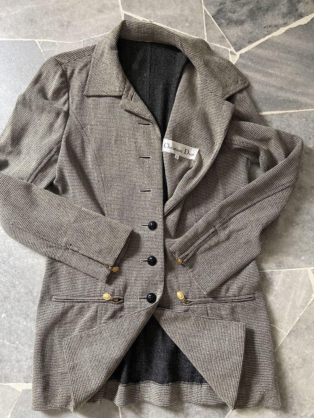 Dior Christian Dior Coat Jacket Size US M / EU 48-50 / 2 - 2 Thumbnail