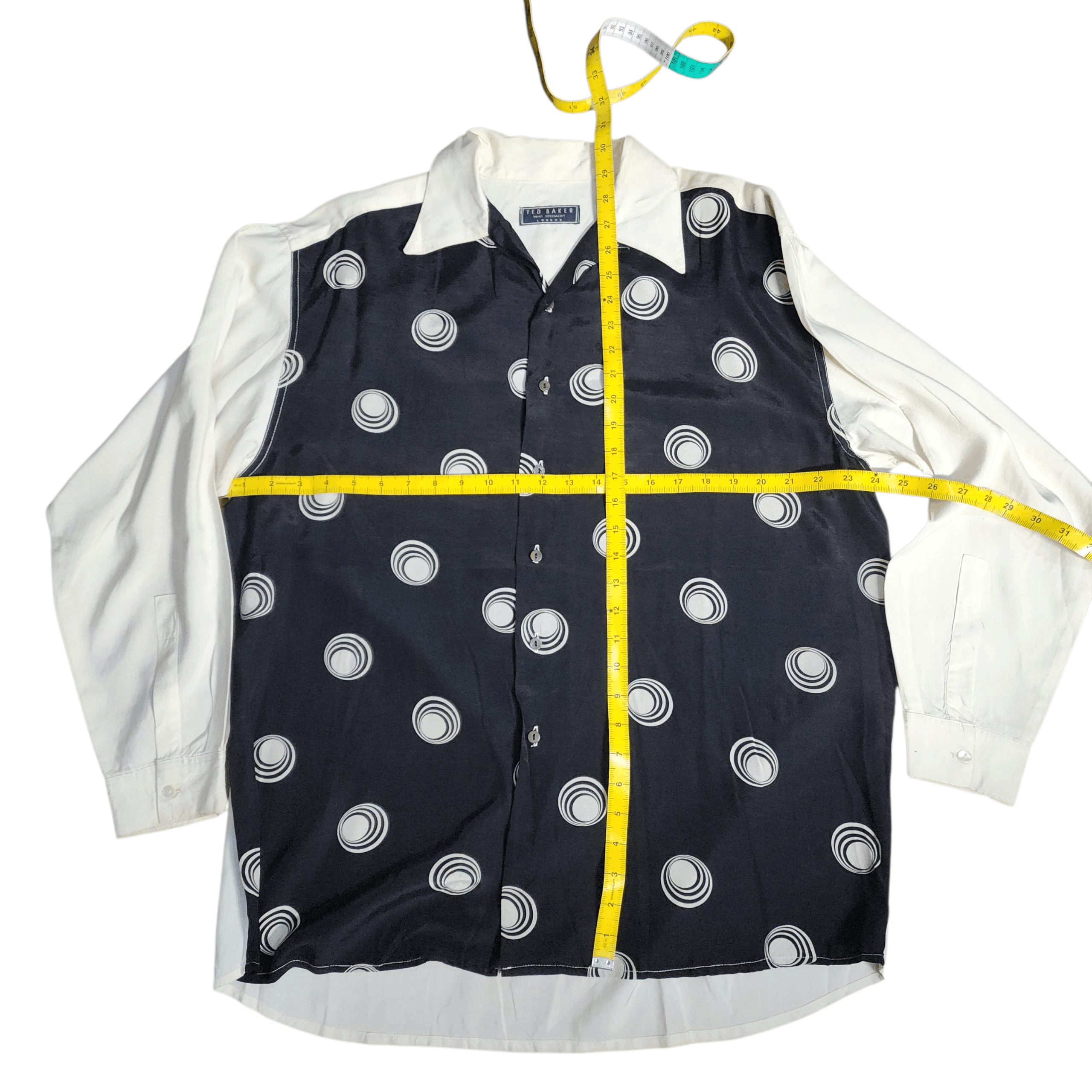 Ted Baker Rare Vintage 90s Ted Baker shirts Made in England Size US L / EU 52-54 / 3 - 10 Thumbnail