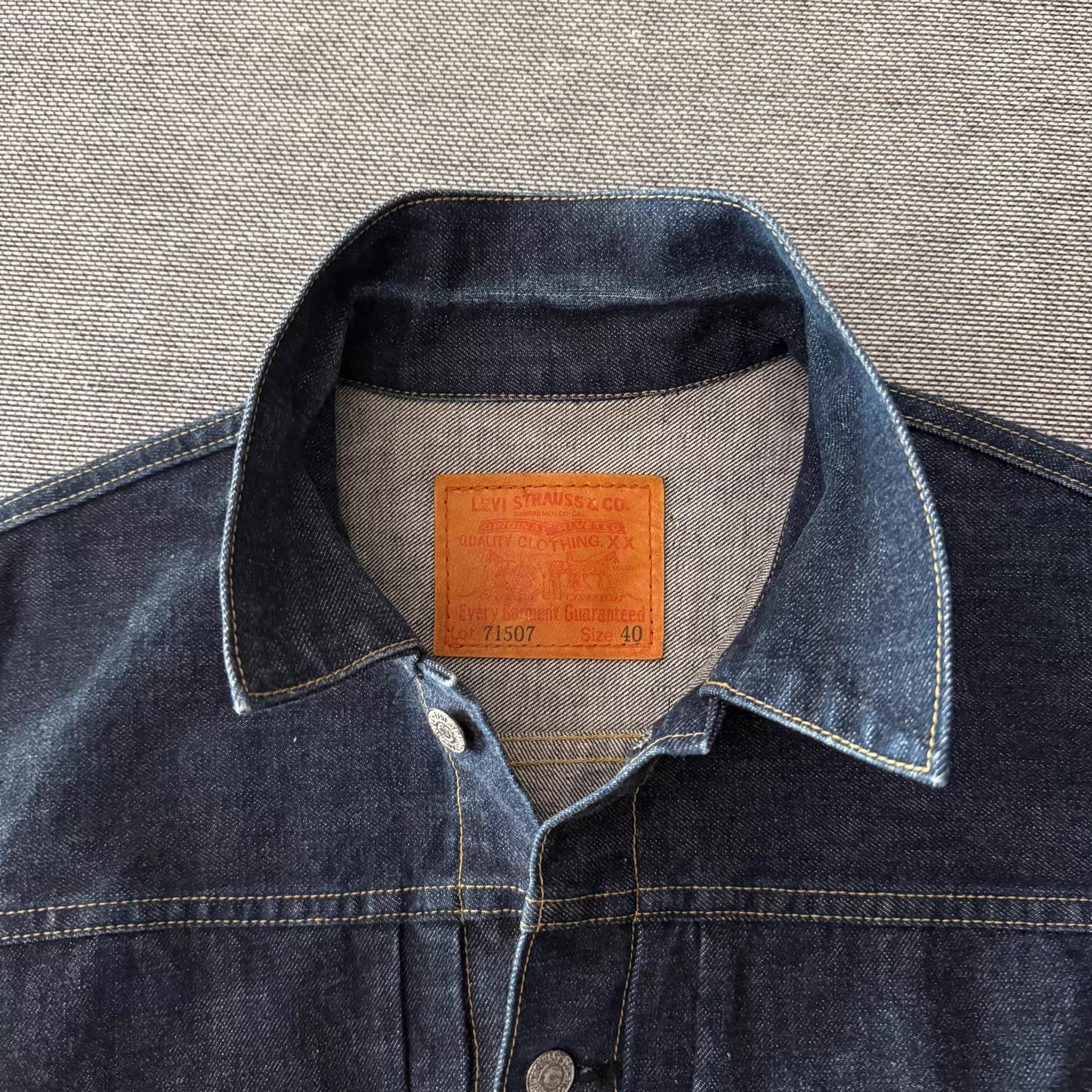 Levi's Levi's LVC 507 Type 2 Denim Jacket Japan J02 1995 40 Size US M / EU 48-50 / 2 - 3 Thumbnail