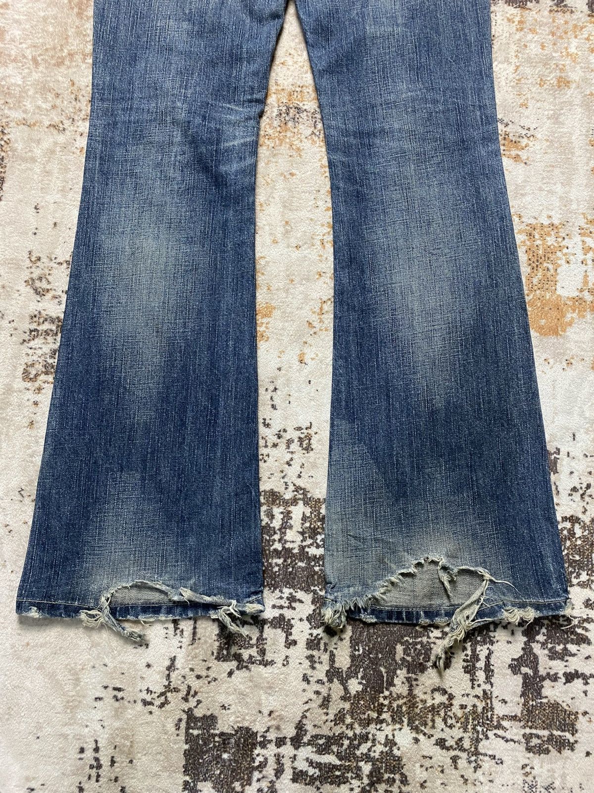 Levi's Rare Levi’s Distressed Bootcut Size US 30 / EU 46 - 9 Thumbnail