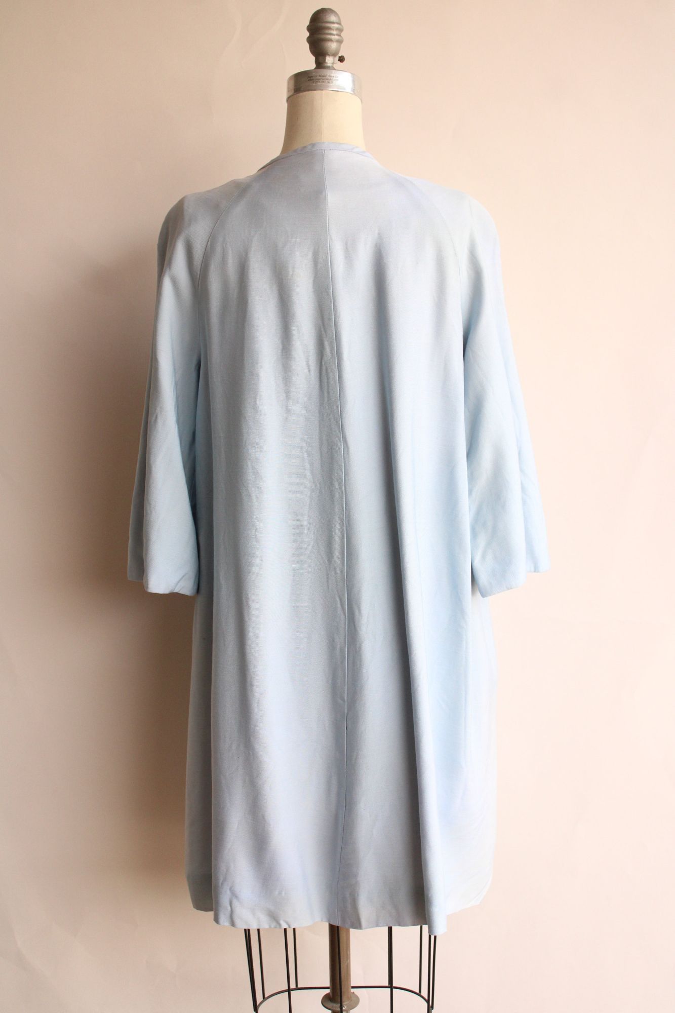 Vintage Vintage 1960s Dress with Pockets, Emma Domb Pale Blue, Matc Size M / US 6-8 / IT 42-44 - 7 Thumbnail