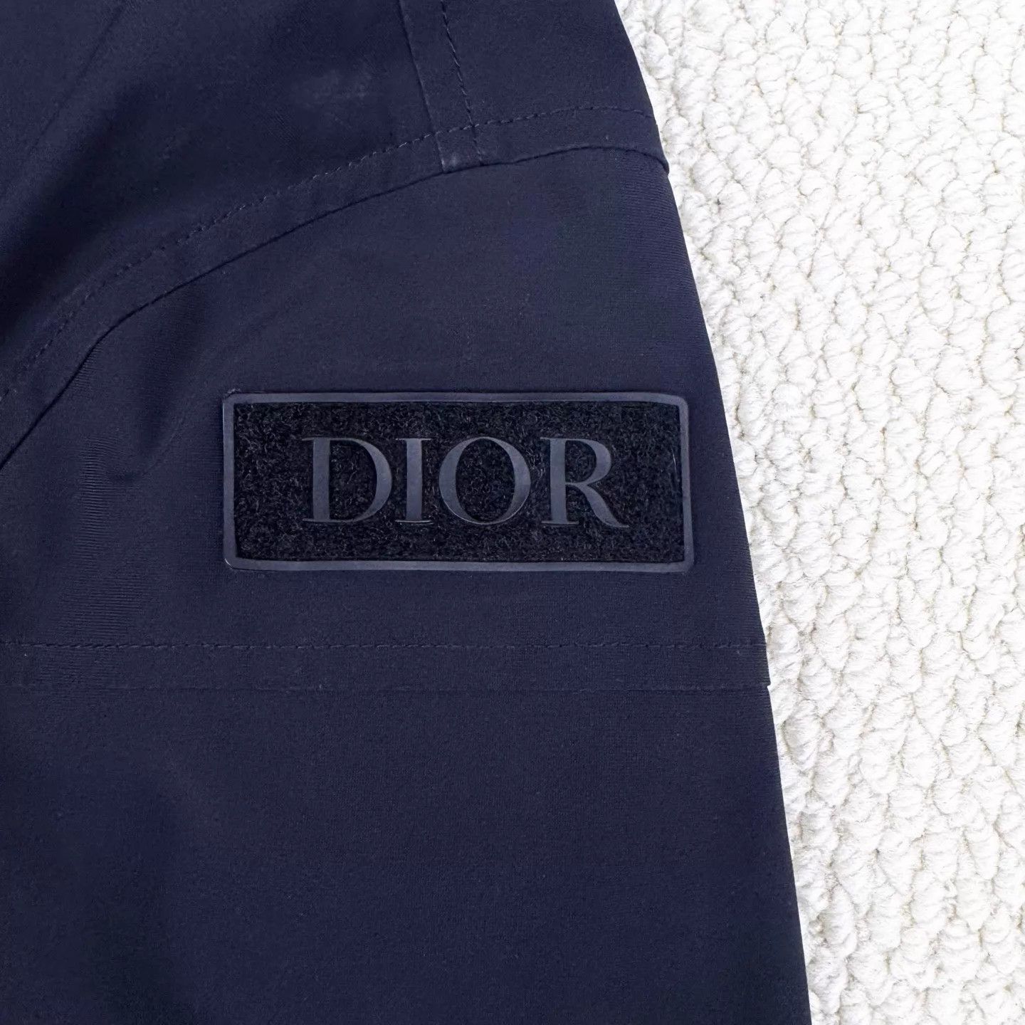 Dior Dior Saddle Pocket Logo Satin Tech Coated Unisex Jacket 44 Size US S / EU 44-46 / 1 - 6 Thumbnail