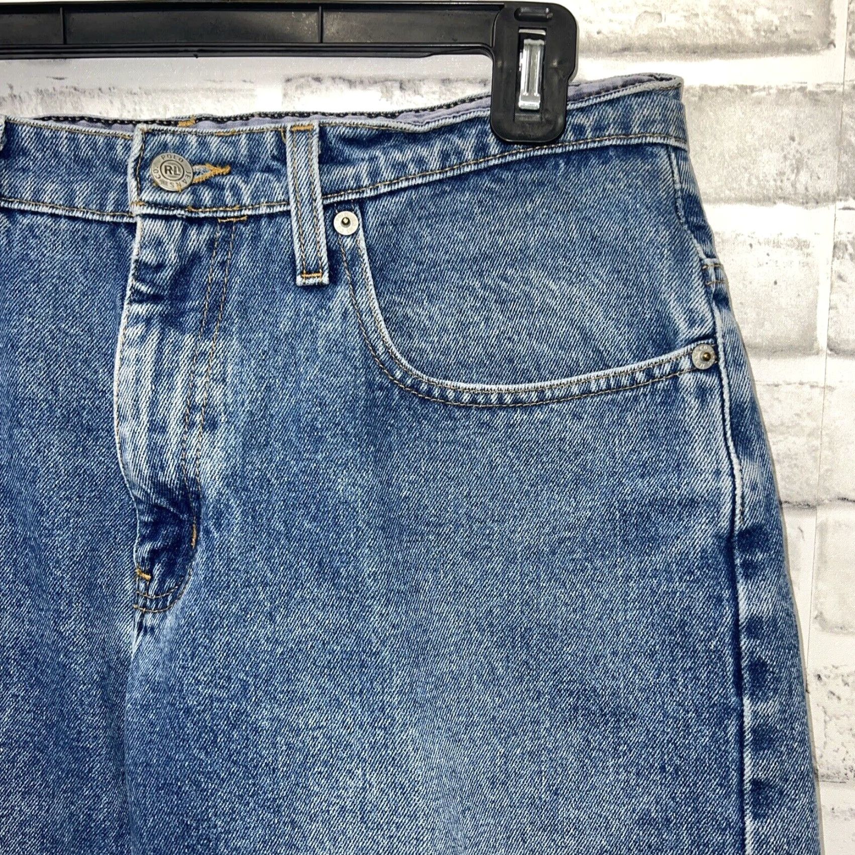Polo Ralph Lauren Polo Ralph Lauren Blue Straight Jeans Mens Size 32x32 Regular Size US XS / EU 42 / 0 - 2 Thumbnail