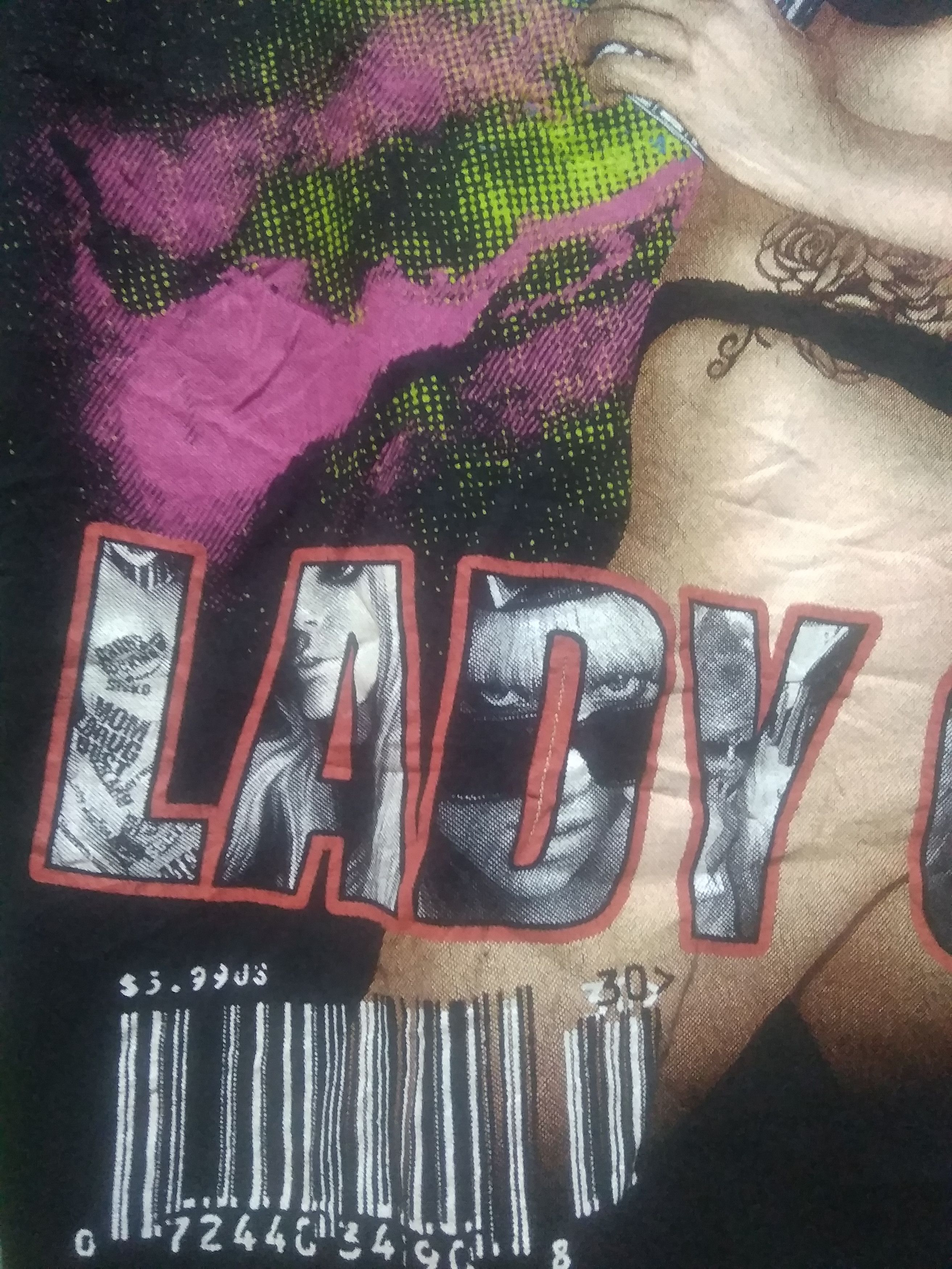 Rap Tees Sick 🔥Rare Vtg Lady Gaga 2008 Love Game t shirt Size US L / EU 52-54 / 3 - 2 Thumbnail