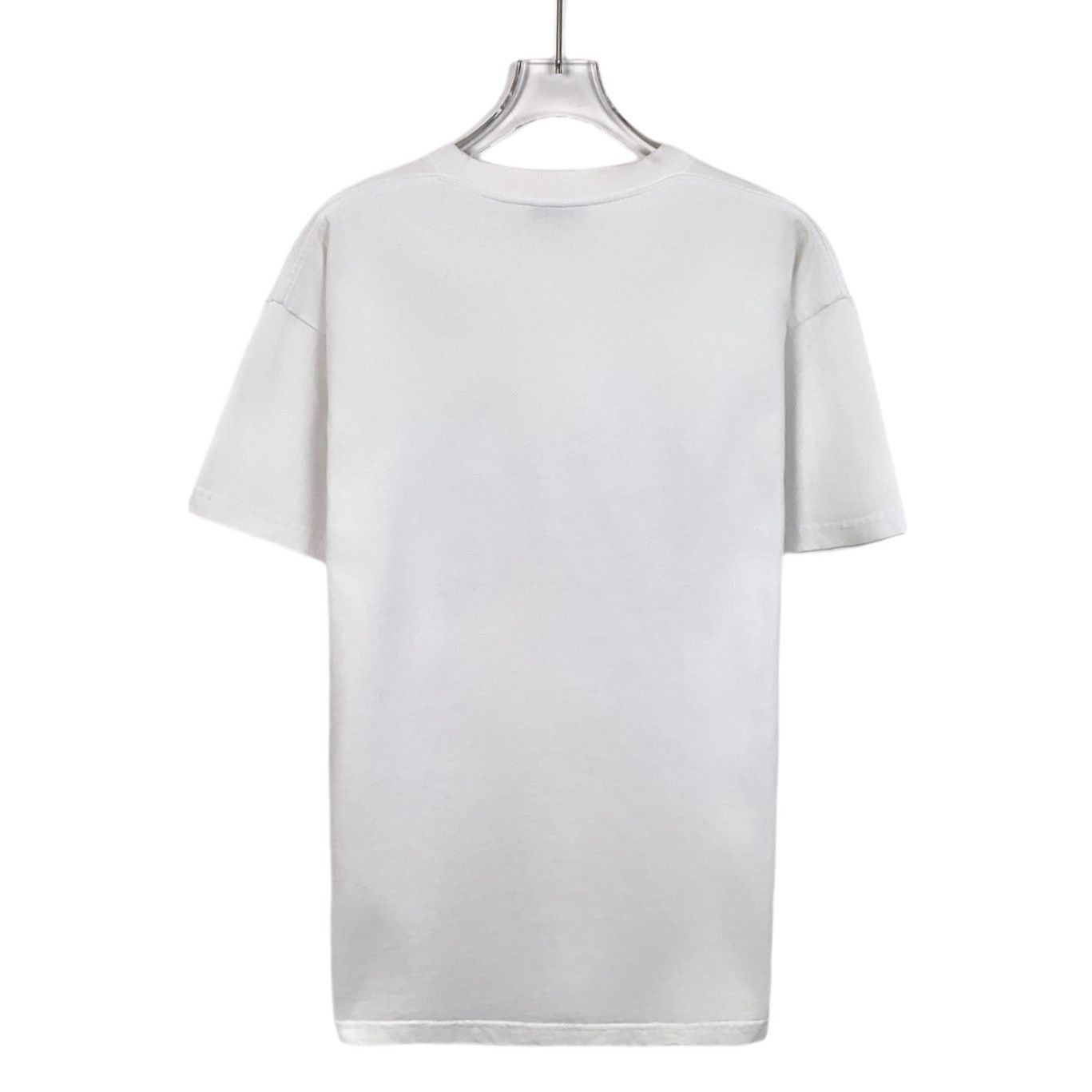 Dior Dior White Bee Embroidered Cotton V-Neck Short-Sleeve T-Shir Size US L / EU 52-54 / 3 - 7 Thumbnail