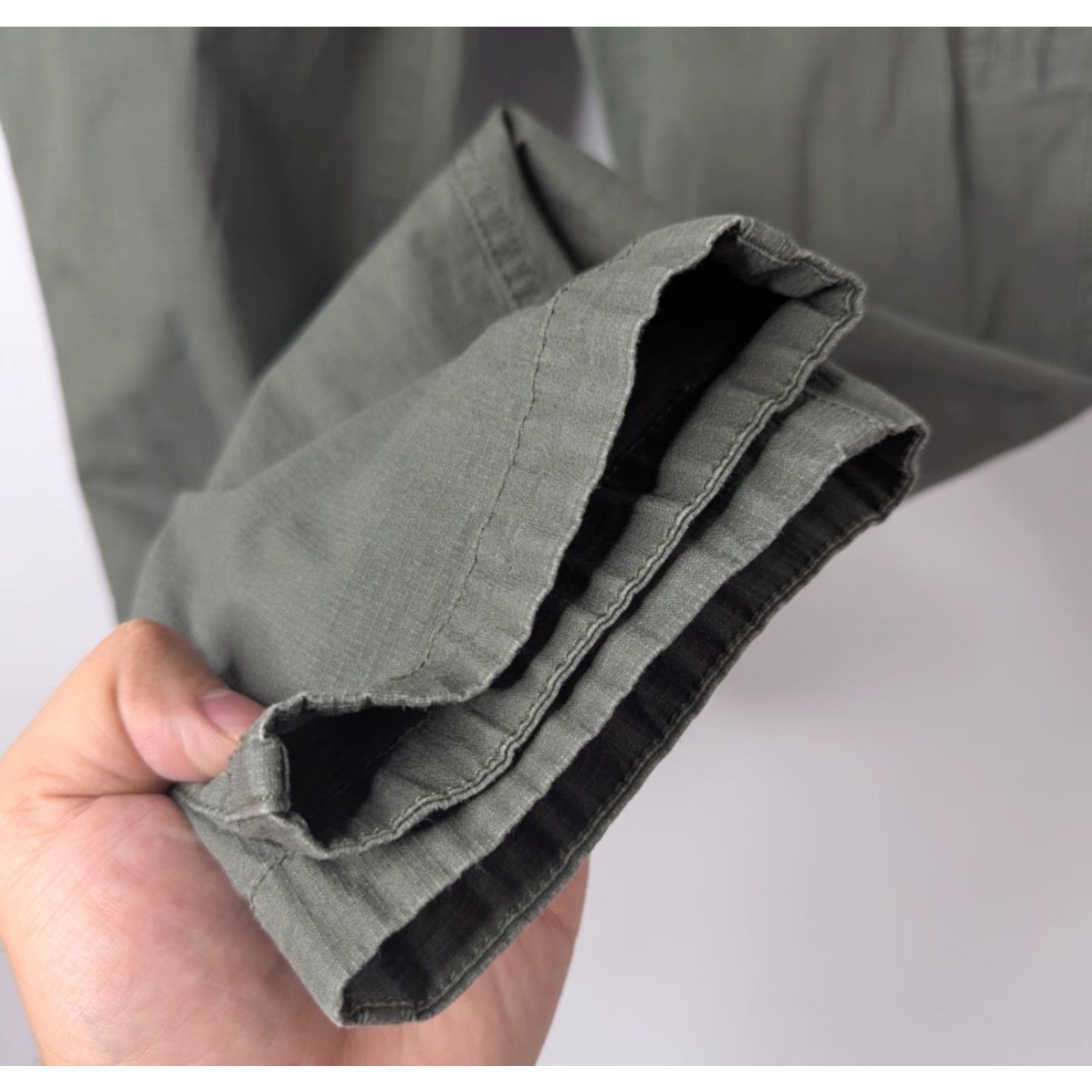 Vuori VUORI Pants XS Green Ripstop Drawstring Jogger Organic Cotton Outdoor VW401 Size 26" / US 2 / IT 38 - 7 Thumbnail