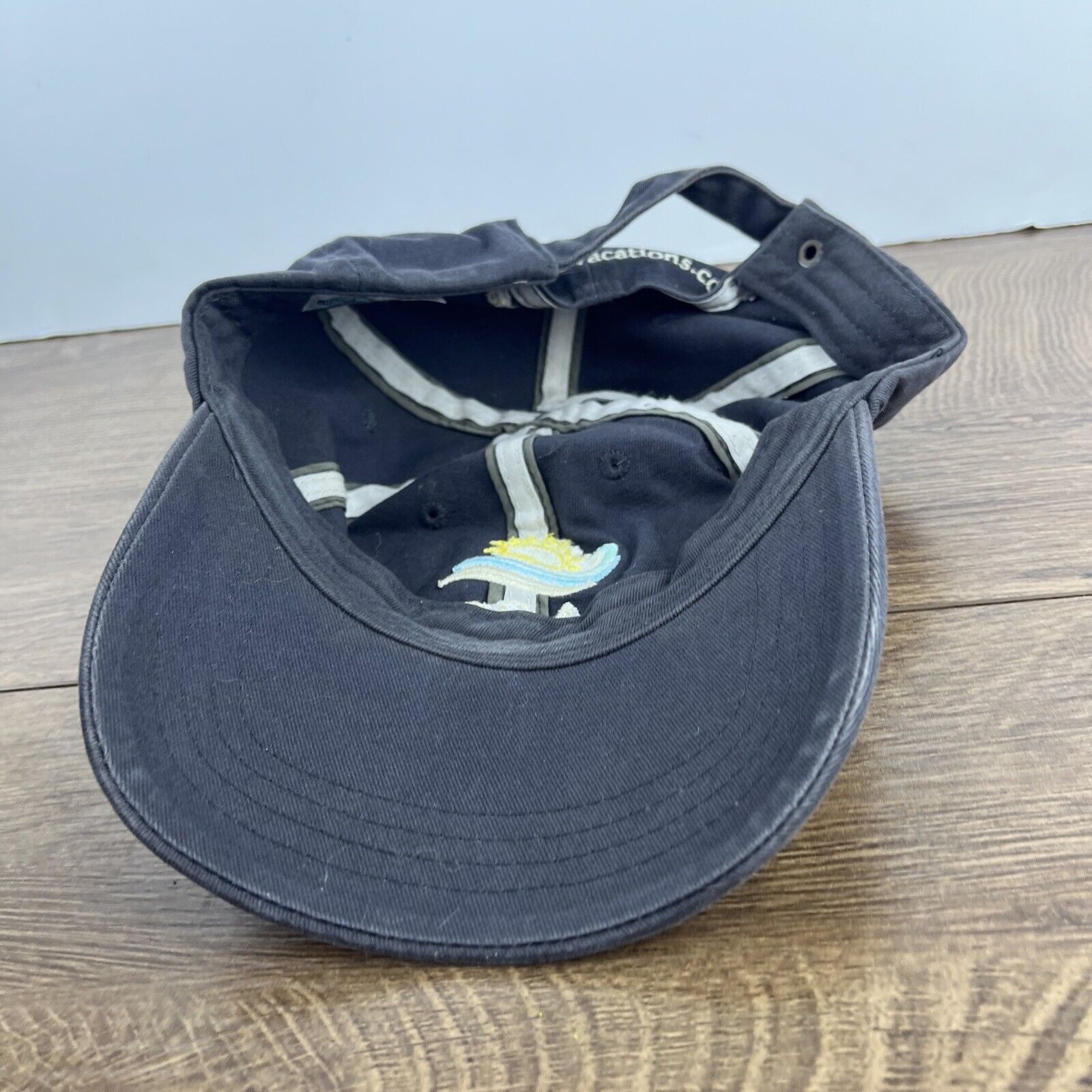 Other Seaside Vacations Hat Sea Side Hat Gray Hat Adjustable Adult Size ONE SIZE - 16 Thumbnail